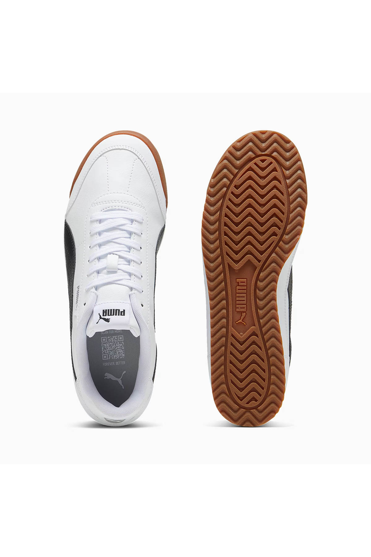 Puma  Turino Iı Beyaz Siyah Erkek Sneaker 397452-02 - Görsel 6