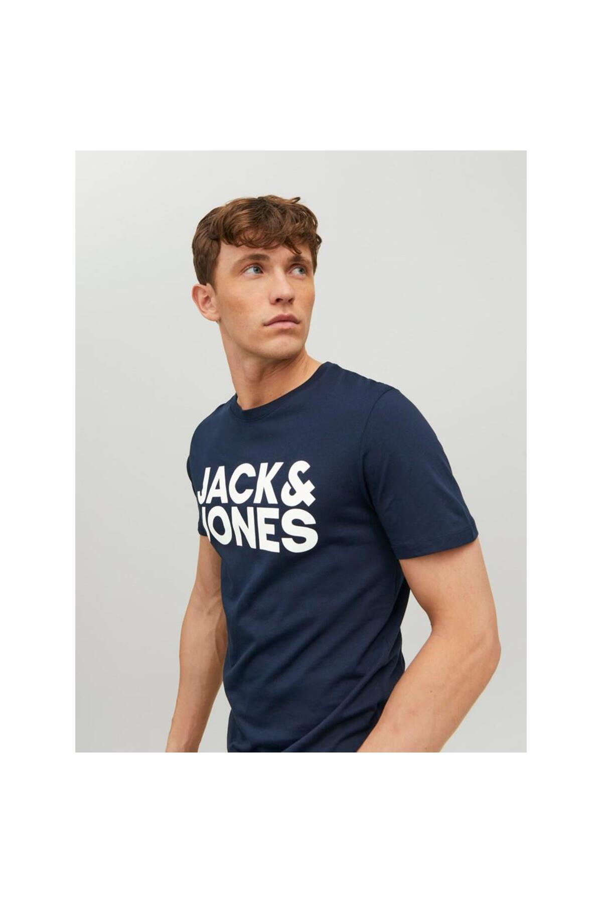 تیشرت مردانه طرح دار آستین کوتاه | جک اند جونز Jack & Jones JJ4S12151955 - تصویر 4