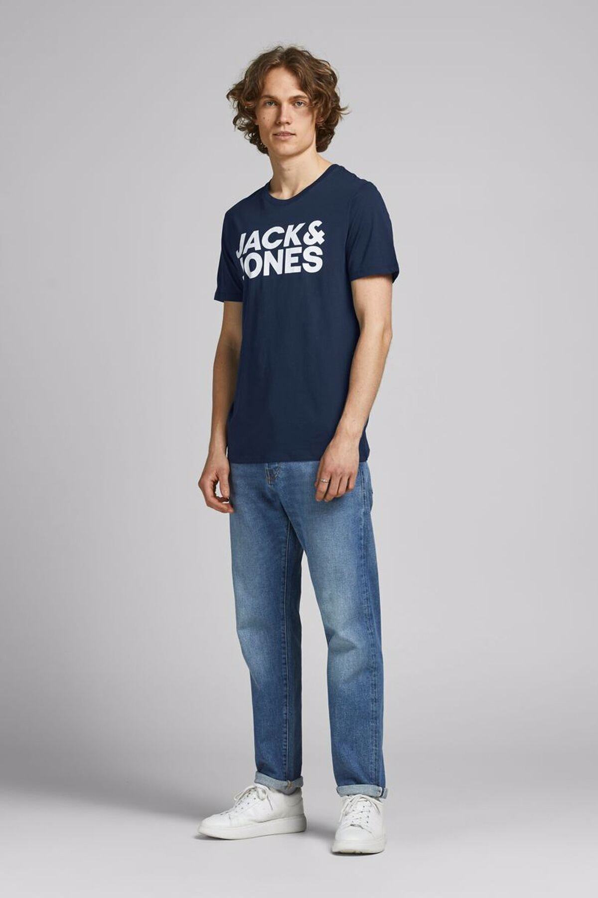 تیشرت مردانه طرح دار آستین کوتاه | جک اند جونز Jack & Jones JJ12151955 - تصویر 5
