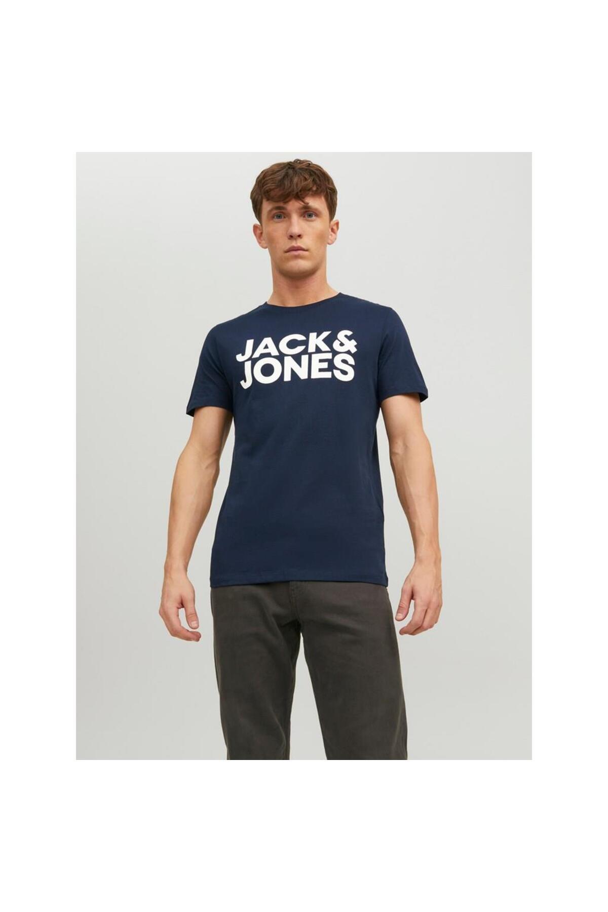 تیشرت مردانه طرح دار آستین کوتاه | جک اند جونز Jack & Jones JJ4S12151955 - تصویر 5