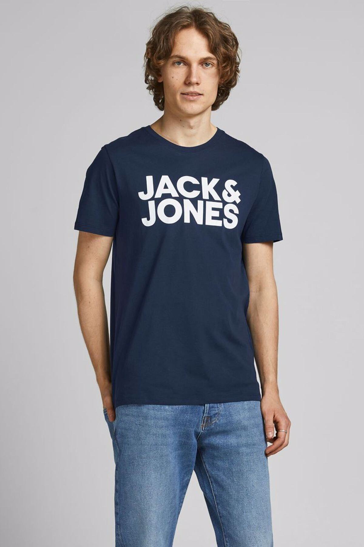 تیشرت مردانه طرح دار آستین کوتاه | جک اند جونز Jack & Jones JJ12151955 - تصویر 3