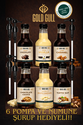 gold gull Kahve Lezzet Seti 6 x 300 ml.