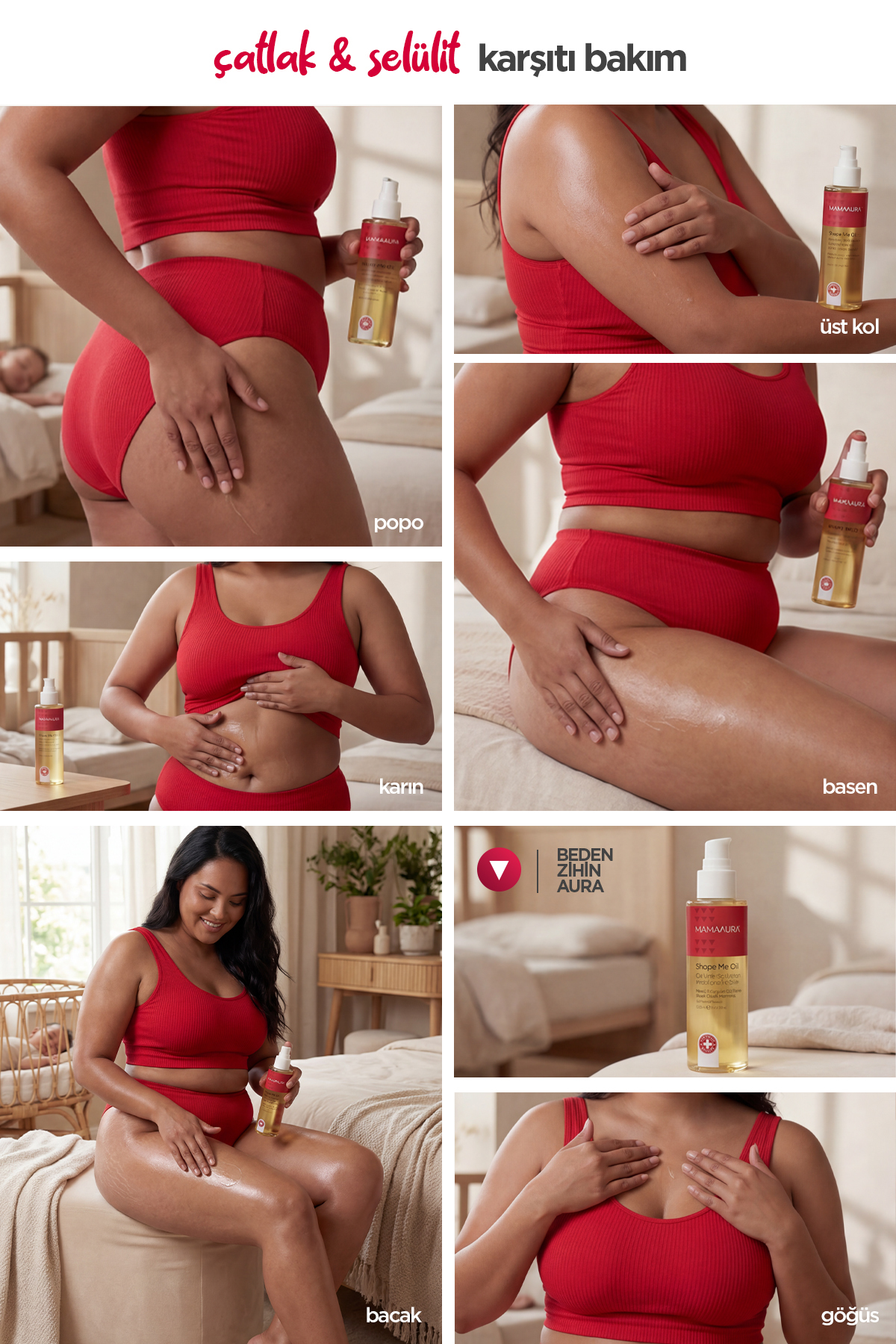Çatlak ve Selülit Karşıtı - Shape Me Oil 125 ml — TYCG6M18WN169559010348099 — تصویر 5 از 8
