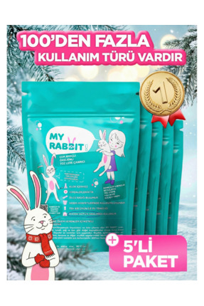 My Rabbit! Çamaşır Ve Yüzey Için Çok Amaçlı Oksijenli Toz Leke Çıkarıcı ve Be...