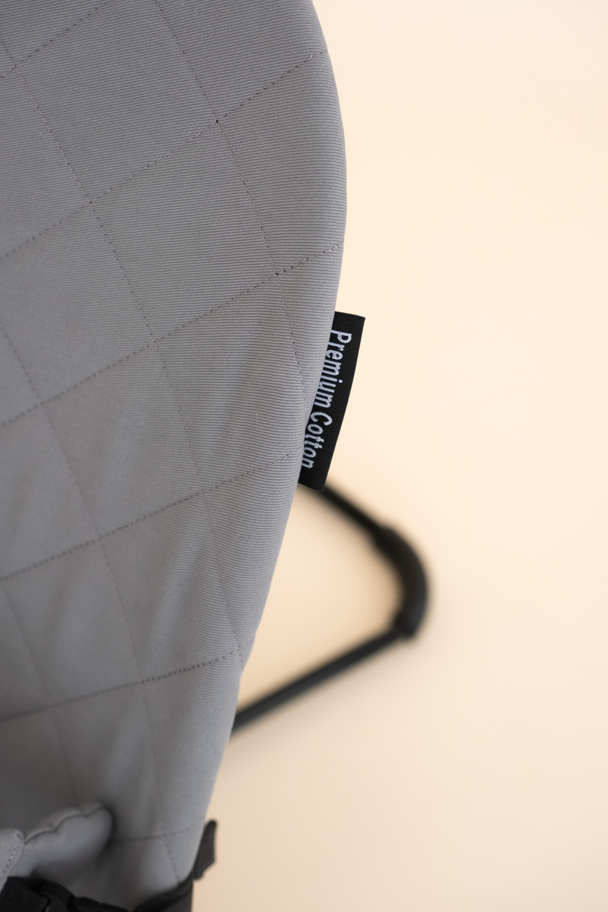 OHYO Kumaş Kılıf Sallanan Bebek Sandalyesi Ana Kucağı Kılıfı - Gri fotoğrafı 2 (önizleme)