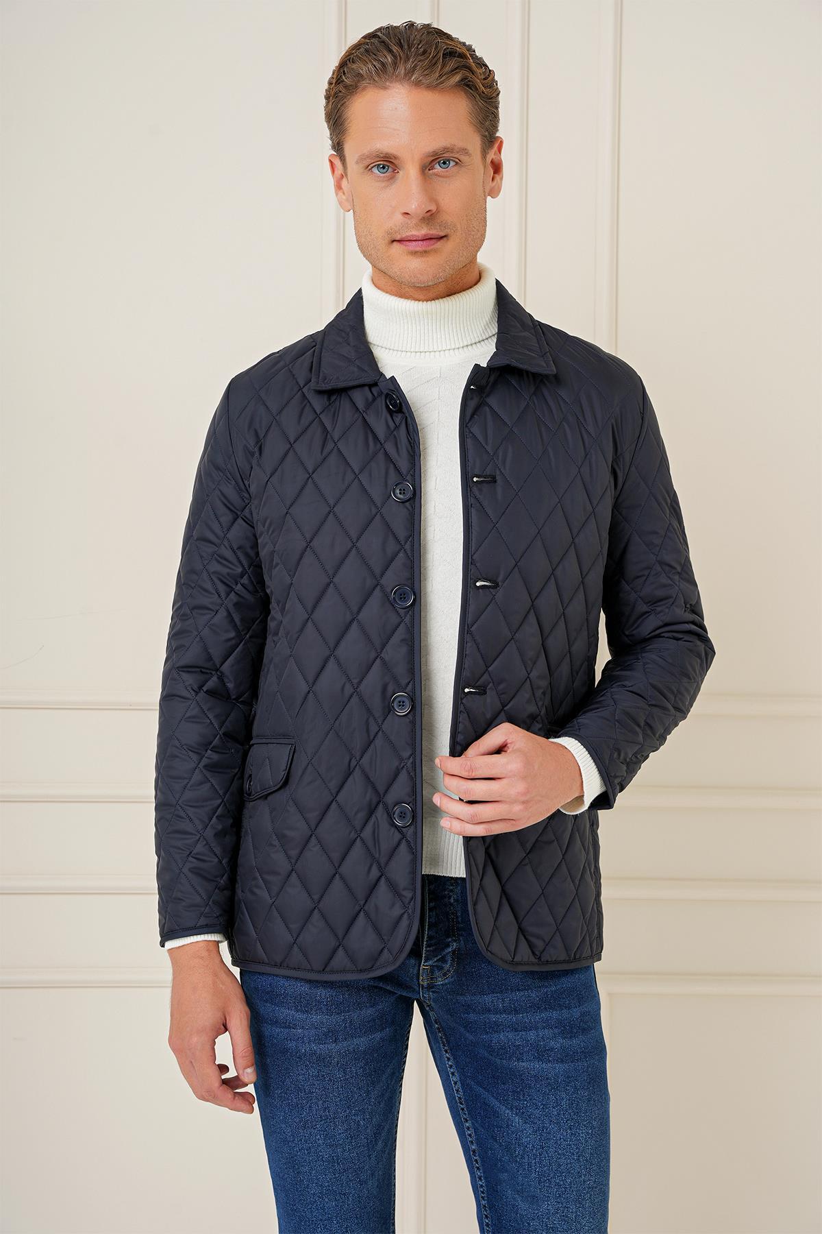 Efor  KA 081 Slim Fit Lacivert Spor Kaban - Görsel 2