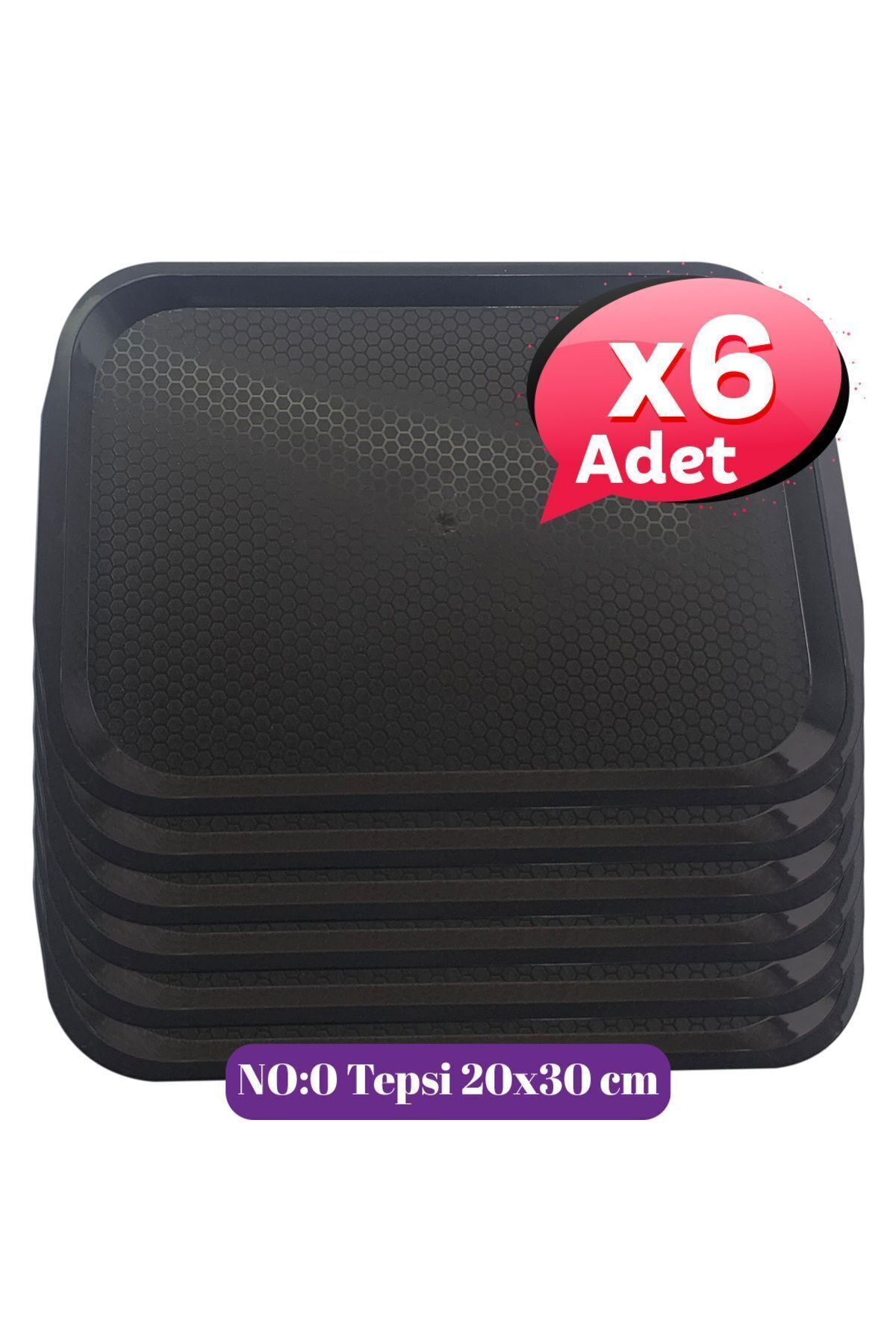 No0 Fast Food Tray - Serving Tray - Serving Tray (small size)