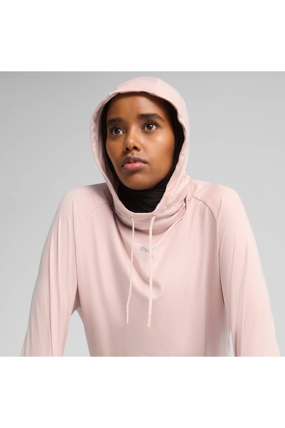 Puma MODEST HOODIE Rose Quartz görsel 2