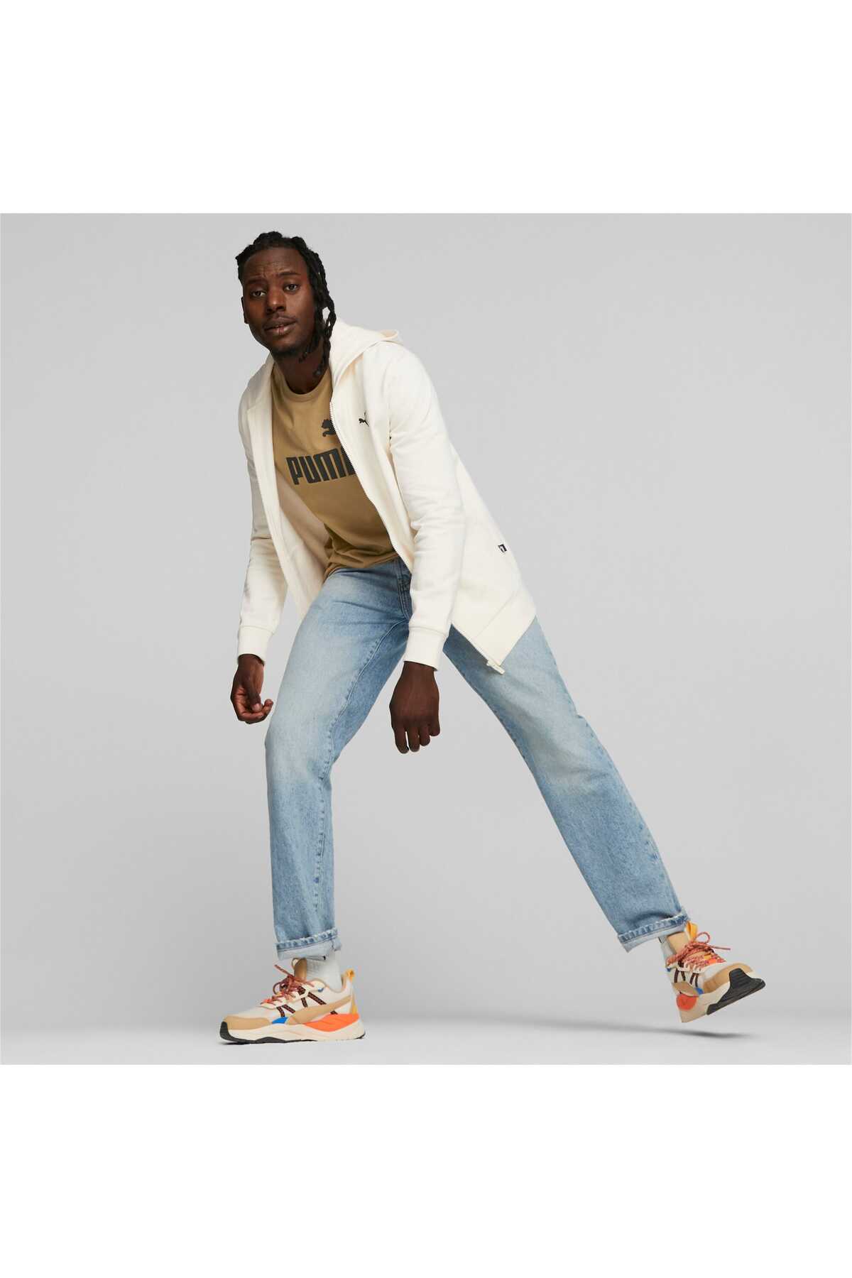 Puma BETTER ESSENTIALS FZ Hoodie-no color Sweatshirt görsel 5