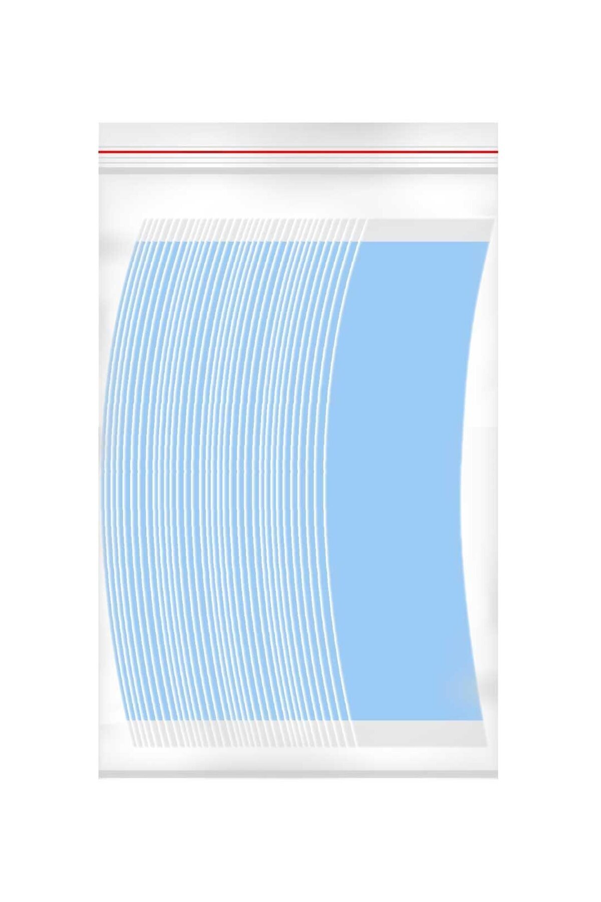 Walker Tape Lace Front™ Protez Saç Bandı Oval "C″ (2,0 x 7,5 cm) 36 Adet — 816090020473