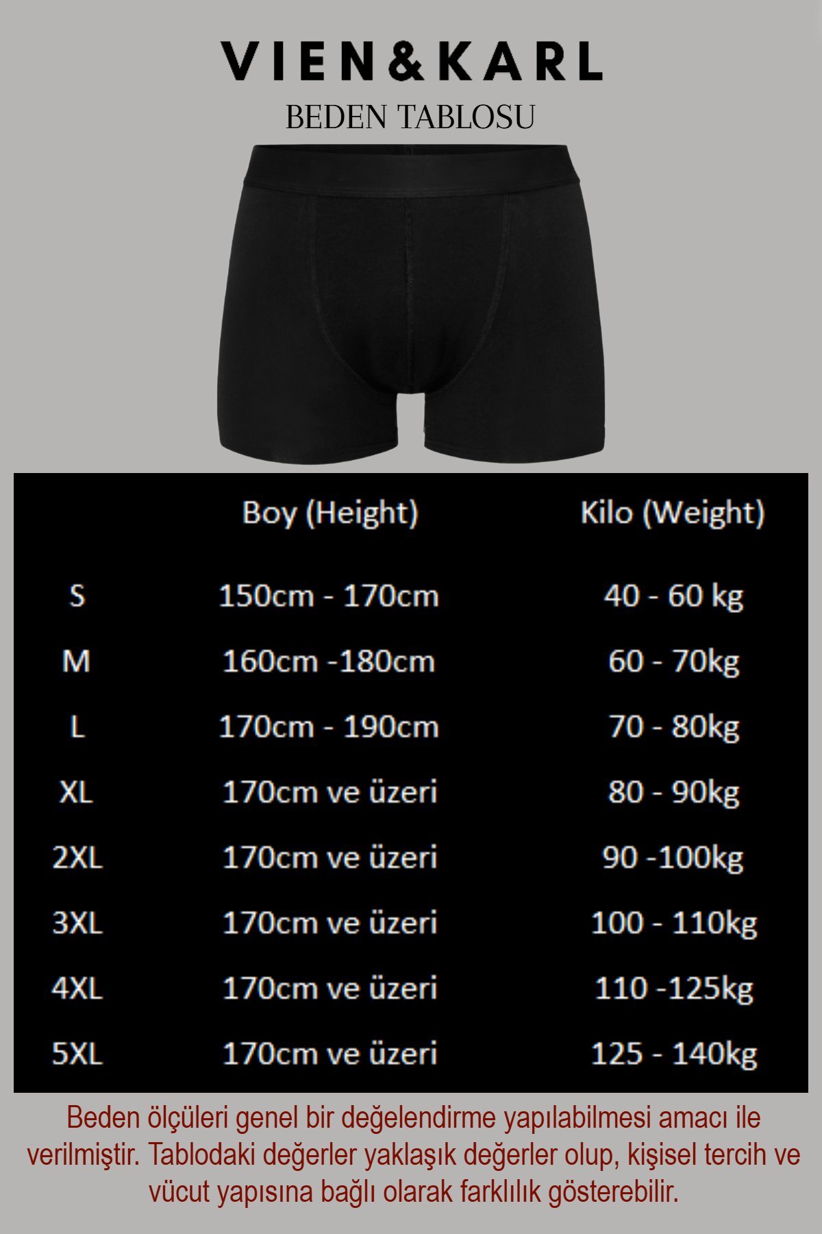 DeeAn Desenli Düz Karışık Erkek 7'li Paket Pamuklu Likralı Boxer görsel 2