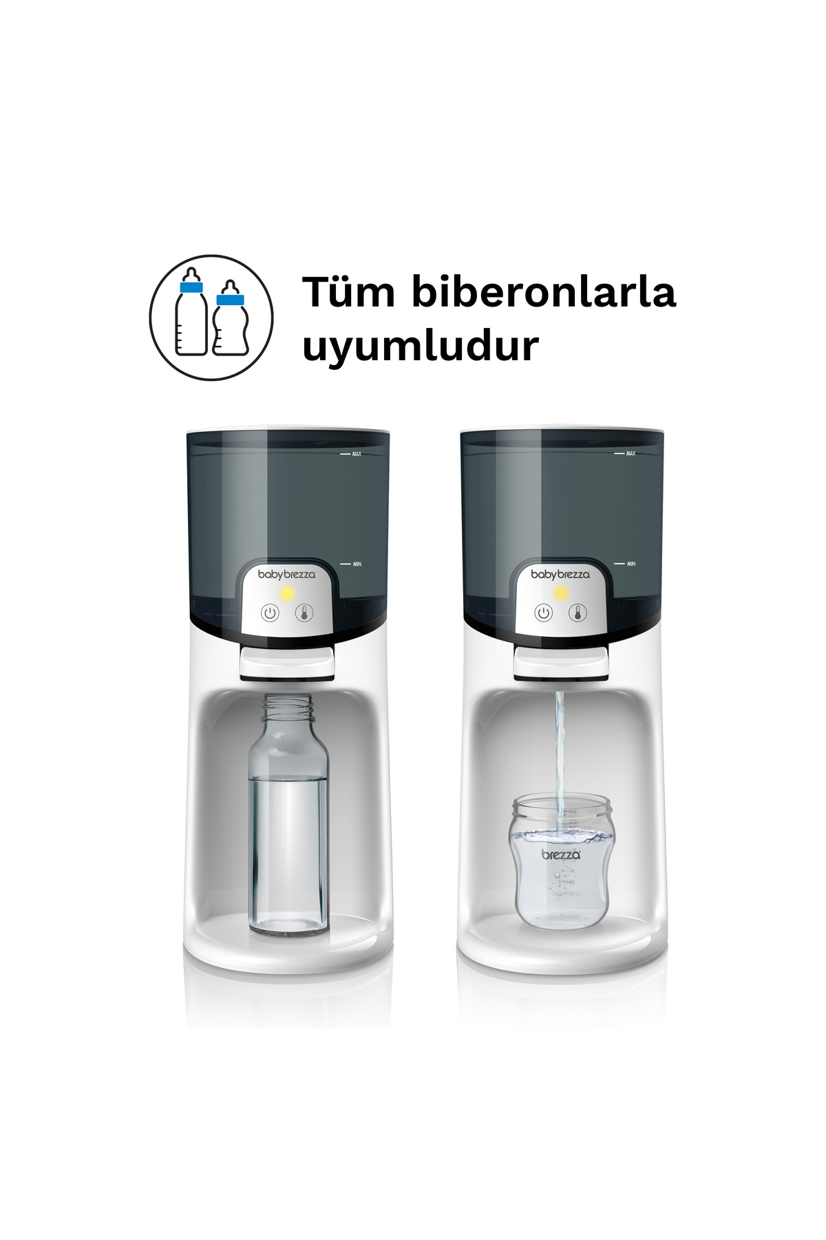 BABY BREZZA Instant Warmer Bebek Mama Suyu Otomatı ve Biberon Suyu Isıtıcısı fotoğrafı 4 (önizleme)