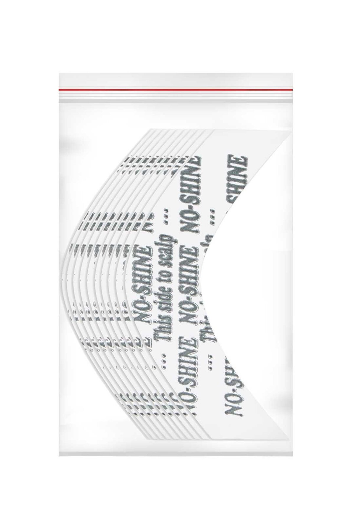 Walker Tape No-Shine Protez Saç Bandı Oval (Parlama Yapmaz) "A" (2,0cm x 7.5cm) 36 Adet — NS A