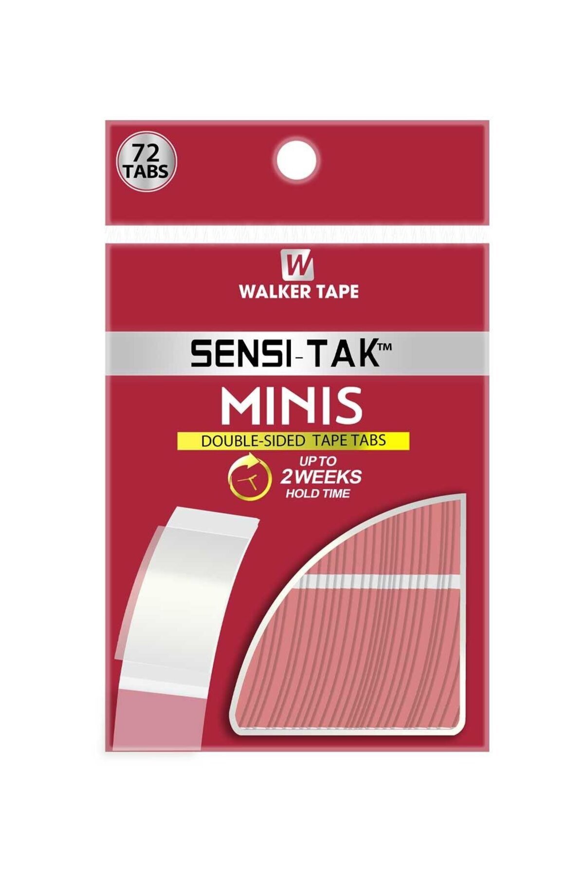 Genel Markalar Sensi Tak™ Mini's Protez Saç Bandı Oval (2,0cm x 7,5cm) 72 Adet — ST M