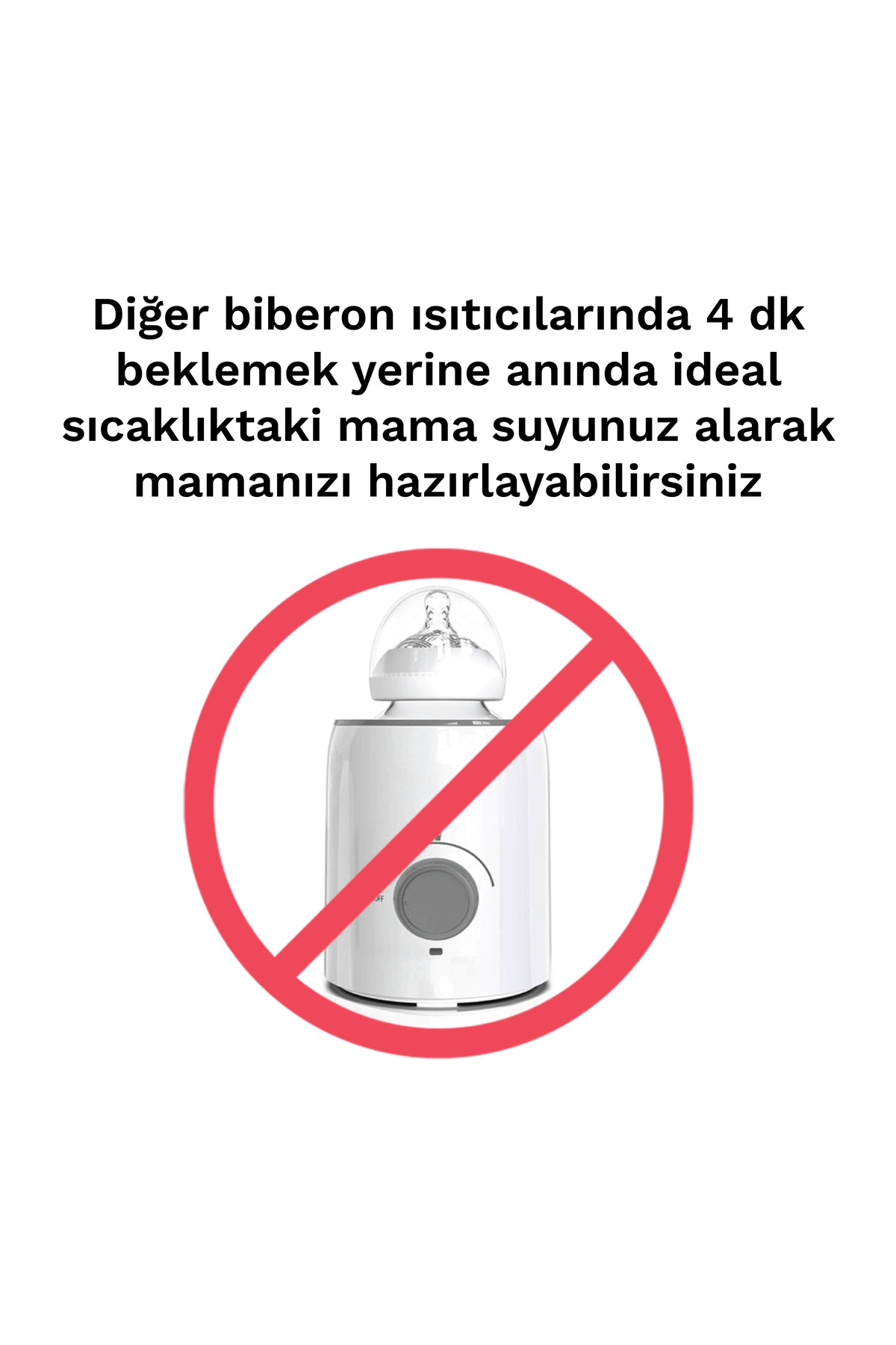 BABY BREZZA Instant Warmer Bebek Mama Suyu Otomatı ve Biberon Suyu Isıtıcısı fotoğrafı 7 (önizleme)