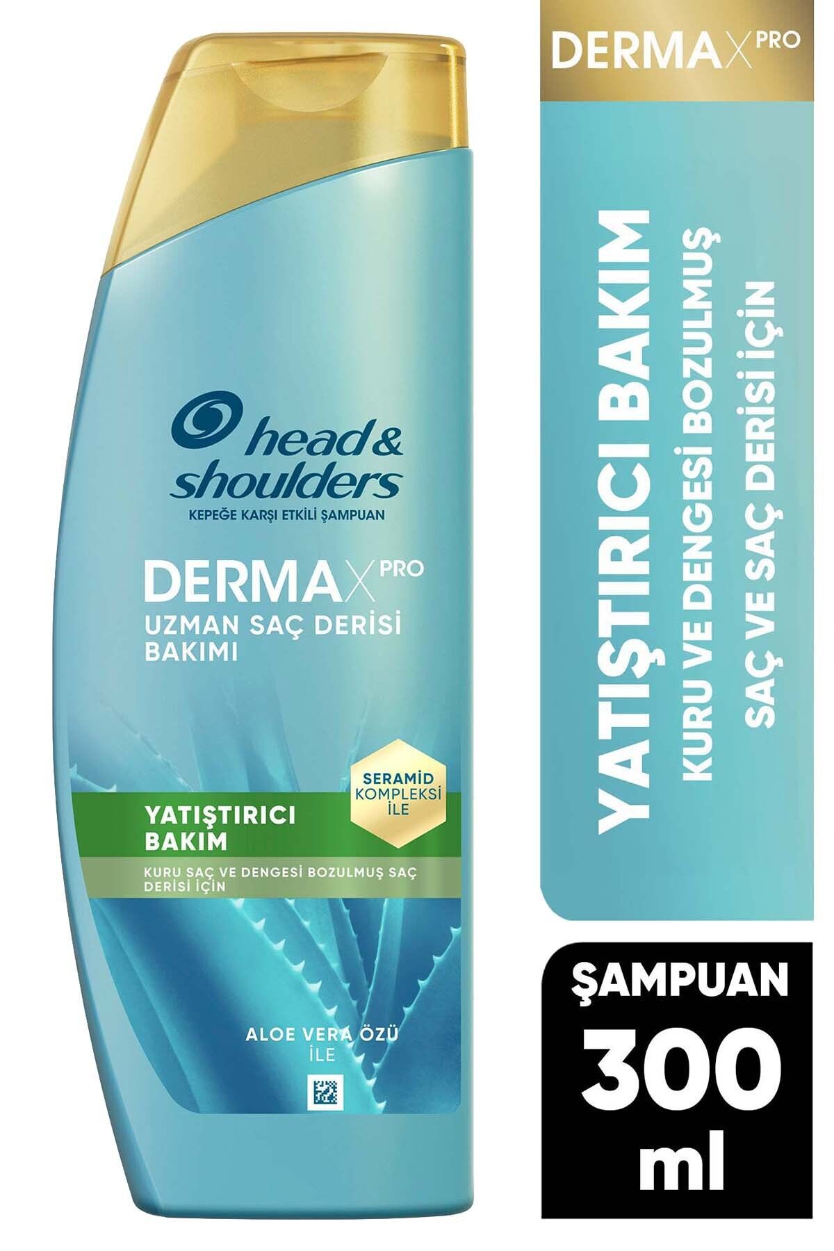 Head & Shoulders DermaXPRO Yatıştırıcı Kepek Karşıtı Şampuan Aloe Vera Özü ve Seramid ile 300ml - Fiyatı, Yorumları