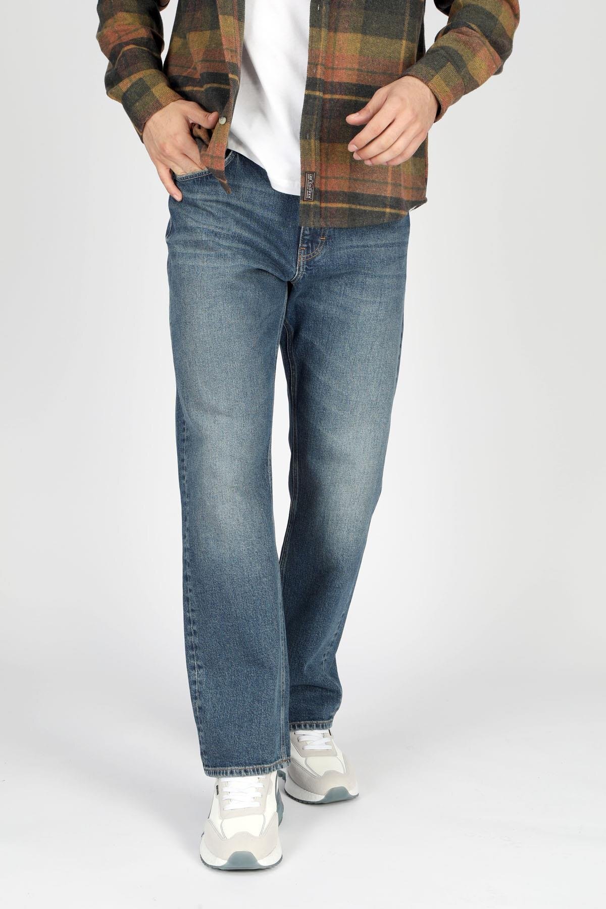 Lee Cooper  RICKY FRANCESCA MID Regular Fit Straight Erkek Denim Pantolon 251 LCM 121018 - Görsel 2