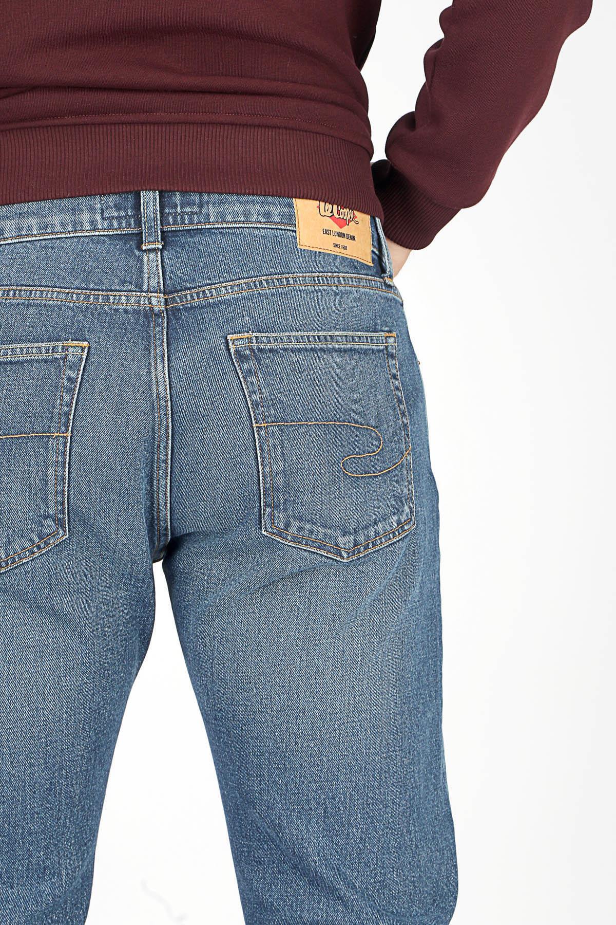 Lee Cooper  Normal Bel Straight Erkek Denim Pantolon 251 LCM 121012 HARRY FRANCESCA MID - Görsel 5