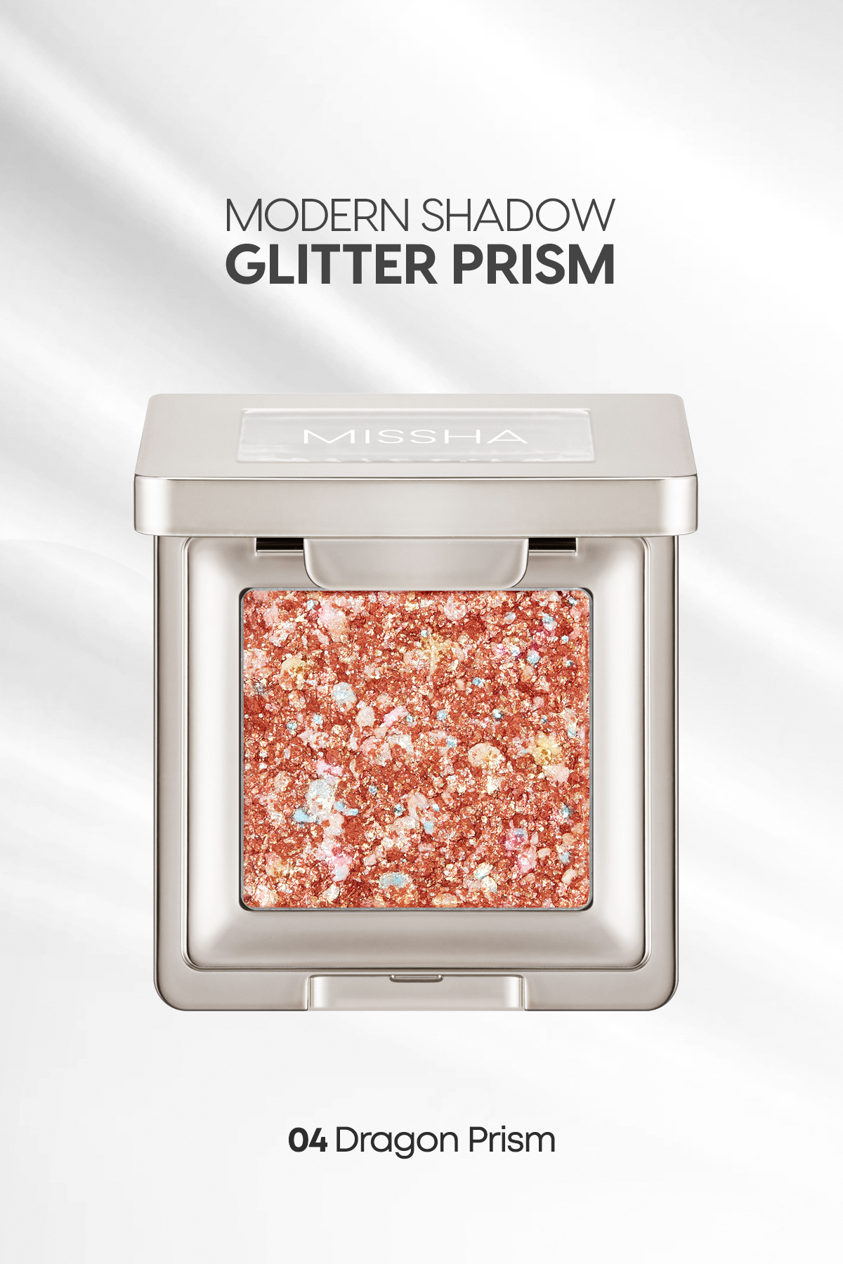 Missha Topaklanmayan, El Yapımı Glitter Far Modern Shadow Glitter Prism (No.4 Dragon Prism) — نارنجی 111590