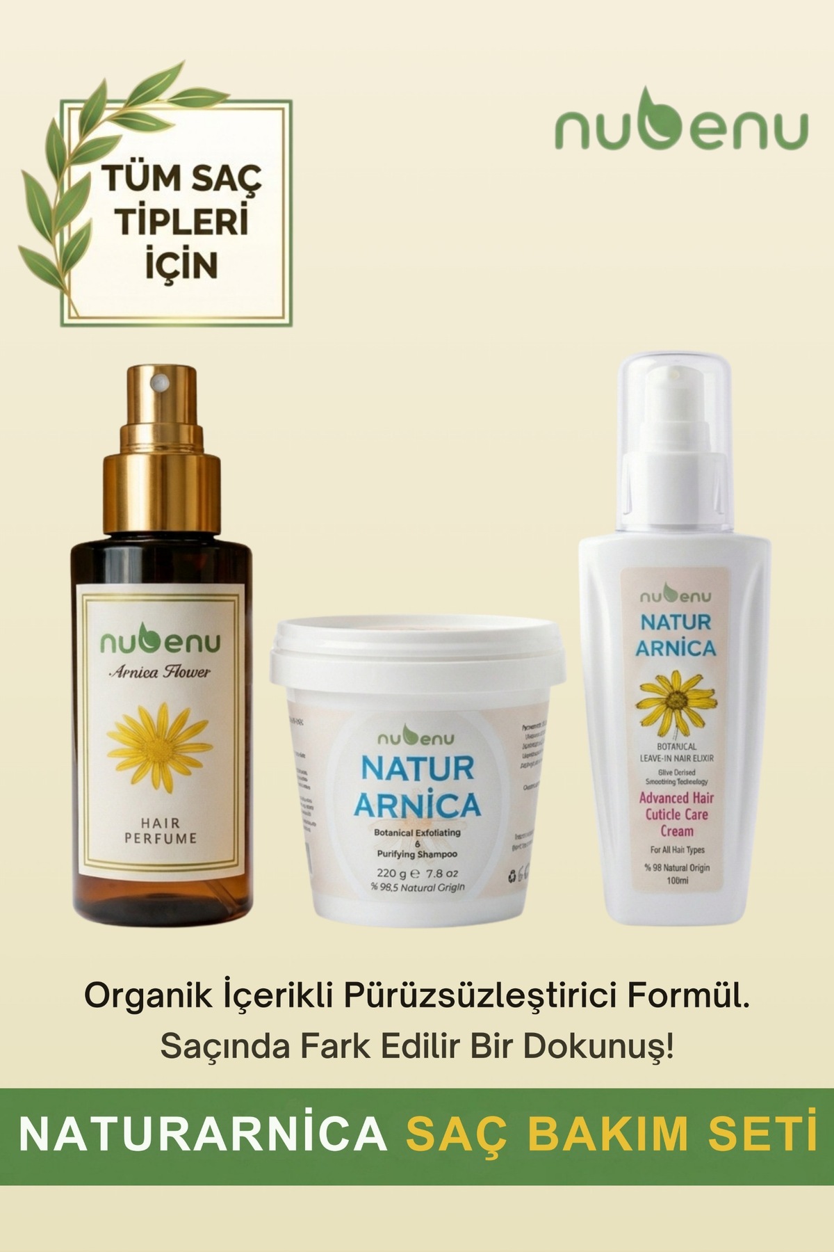 NUBENU NATURARNİCA SAÇ BAKIM SETİ — 05
