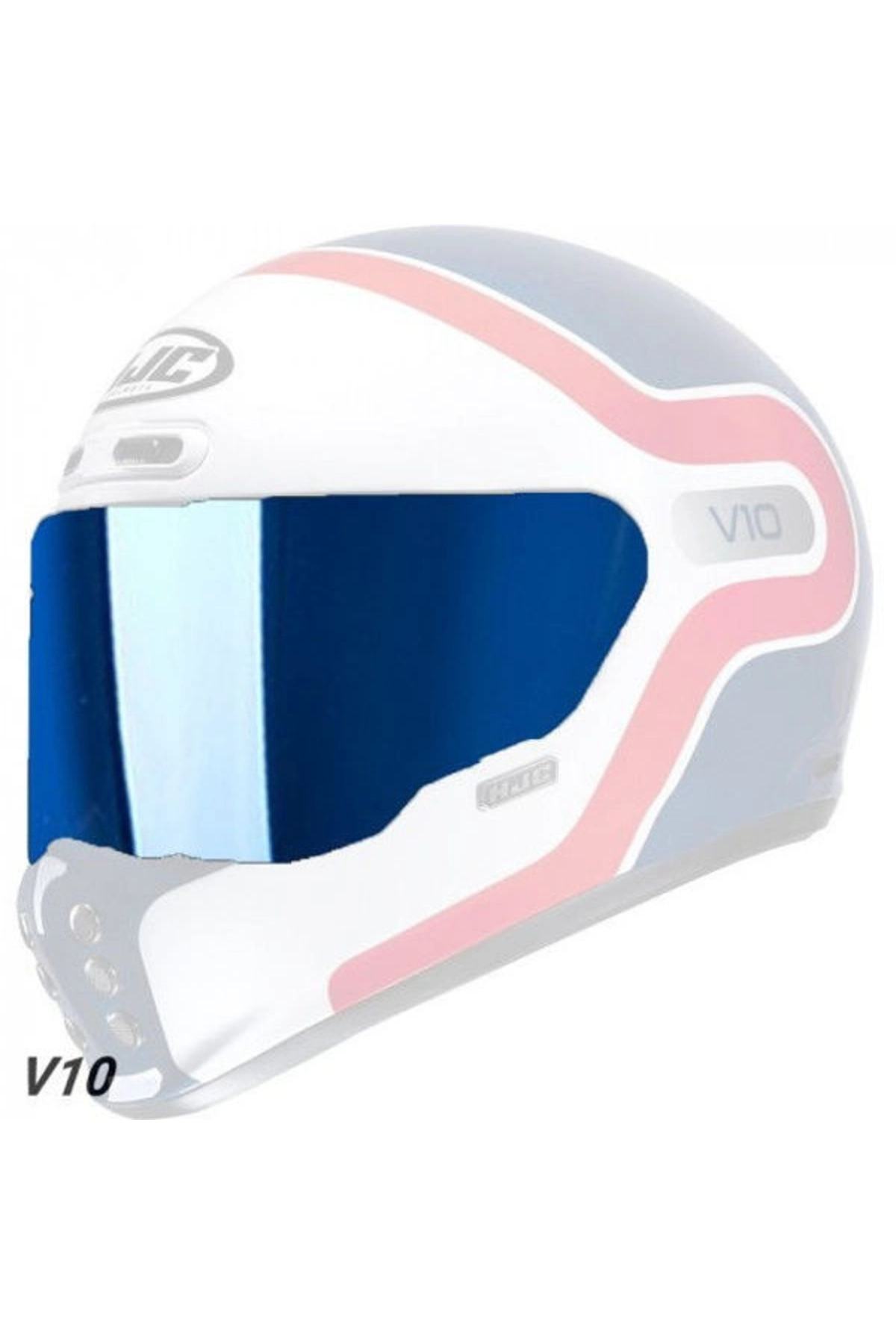 HJC V10 KASK CAMI VİZÖR MAVİ HJ41 - Fiyatı, Yorumları