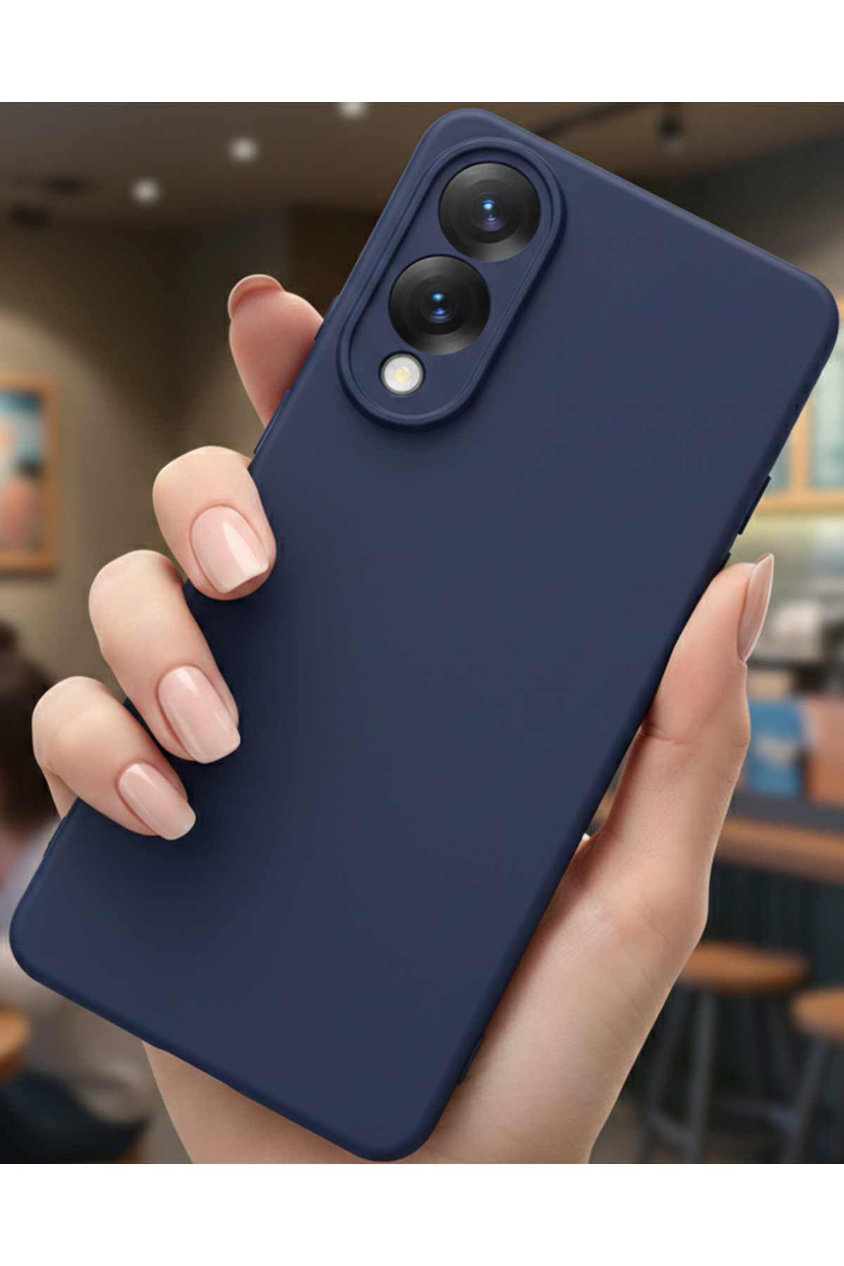Samsung Galaxy S25 Edge Case Camera Shielded Inside Velvet Flexible Silicone Mara Launch Cover
