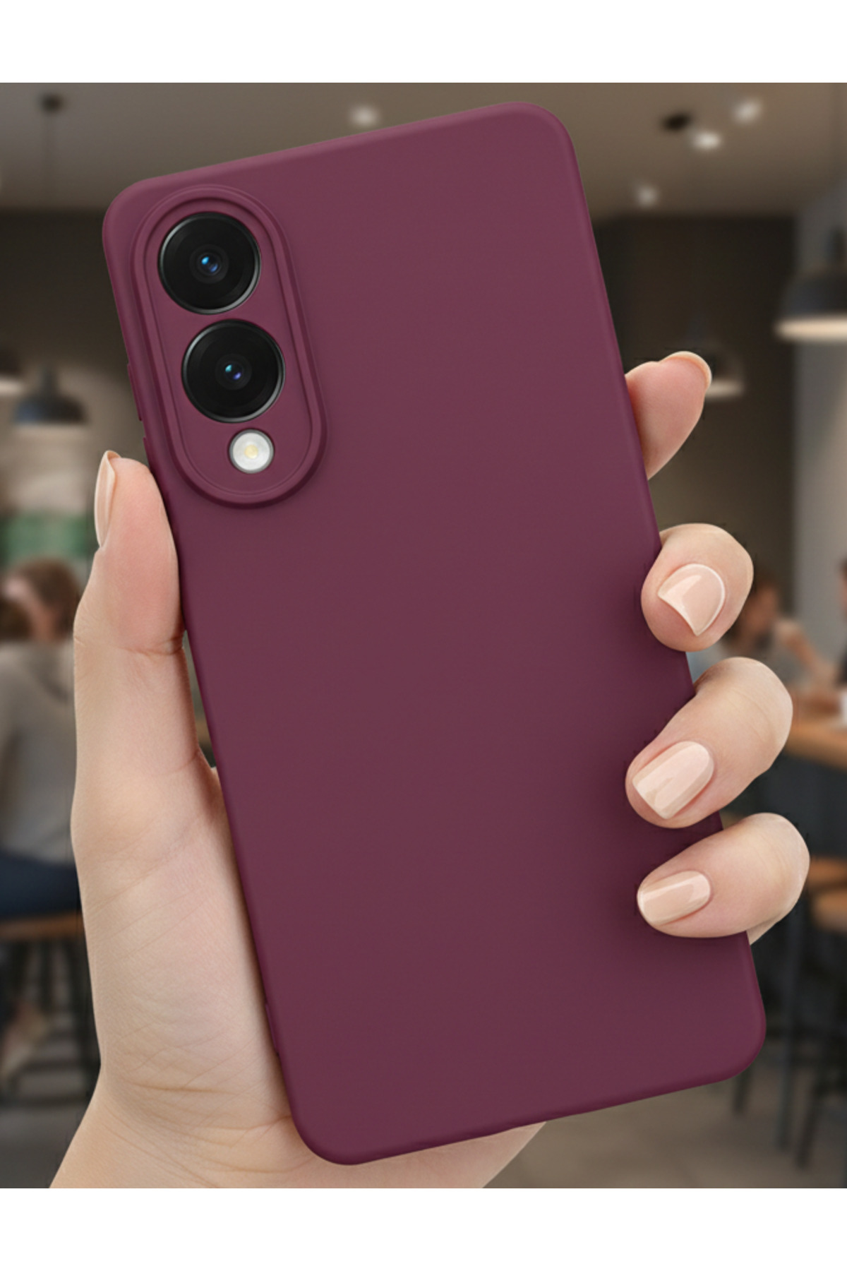 Samsung Galaxy S25 Edge Case Camera Shielded Inside Velvet Flexible Silicone Mara Launch Cover