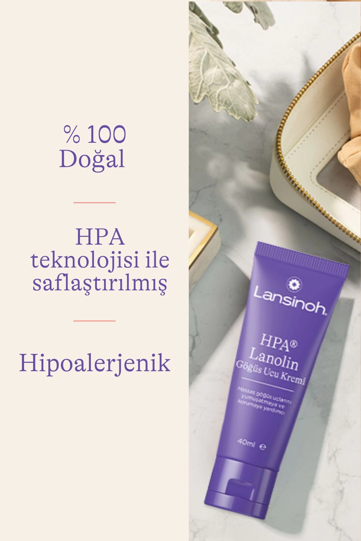 LANSINOH Lanolin Göğüs Ucu Kremi 40 ml fotoğrafı 5 (önizleme)
