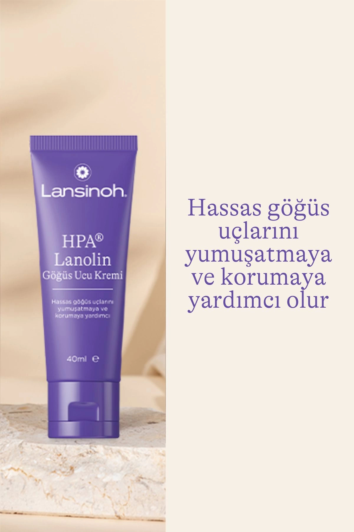 LANSINOH Lanolin Göğüs Ucu Kremi 40 ml fotoğrafı 3 (önizleme)