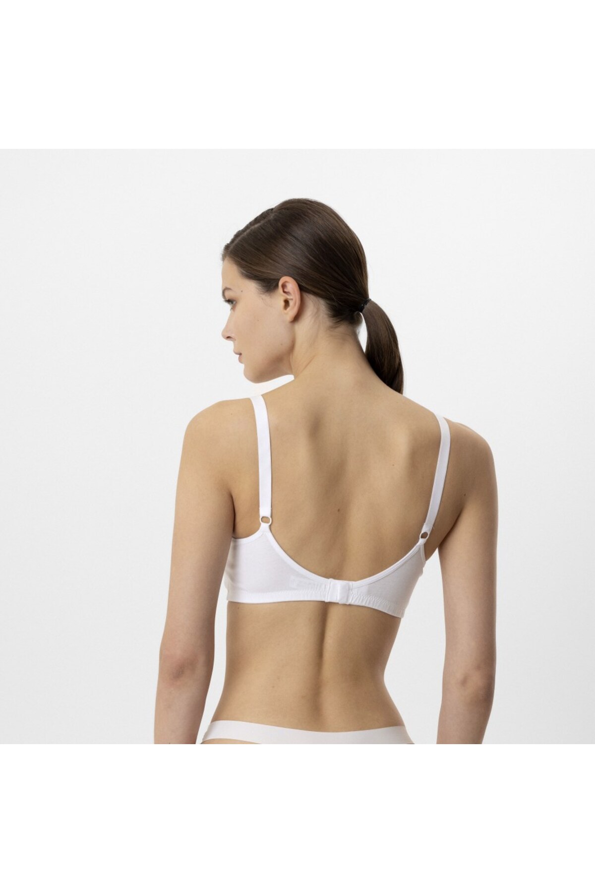 Pierre Cardin Kadın Beyaz 6115 Pamuklu Kapsız Emzirme Sütyeni fotoğrafı 5 (önizleme)