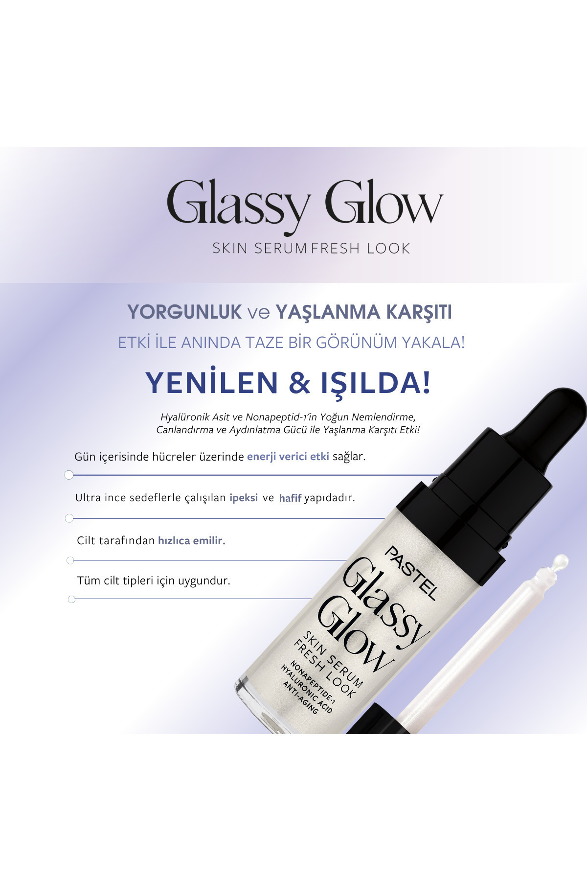 Profashıon Glassy Glow Hyaluronik Asit Yaşlanma Karşıtı Cilt Serumu 15ml — TYC00800247955 — تصویر 7 از 8