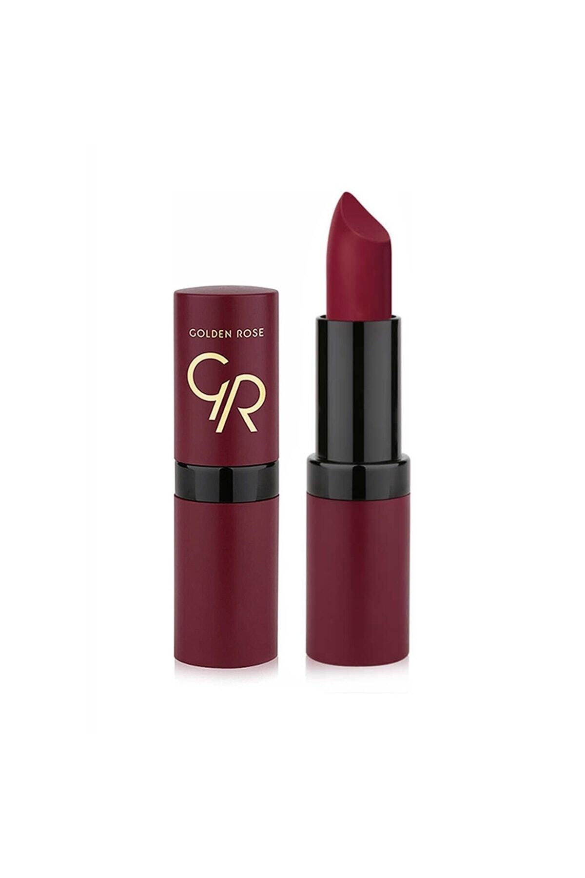 Velvet Matte Lipstick - 20 - Kadife Dokulu Mat Ruj — زرشکی RGVM — تصویر 4 از 8