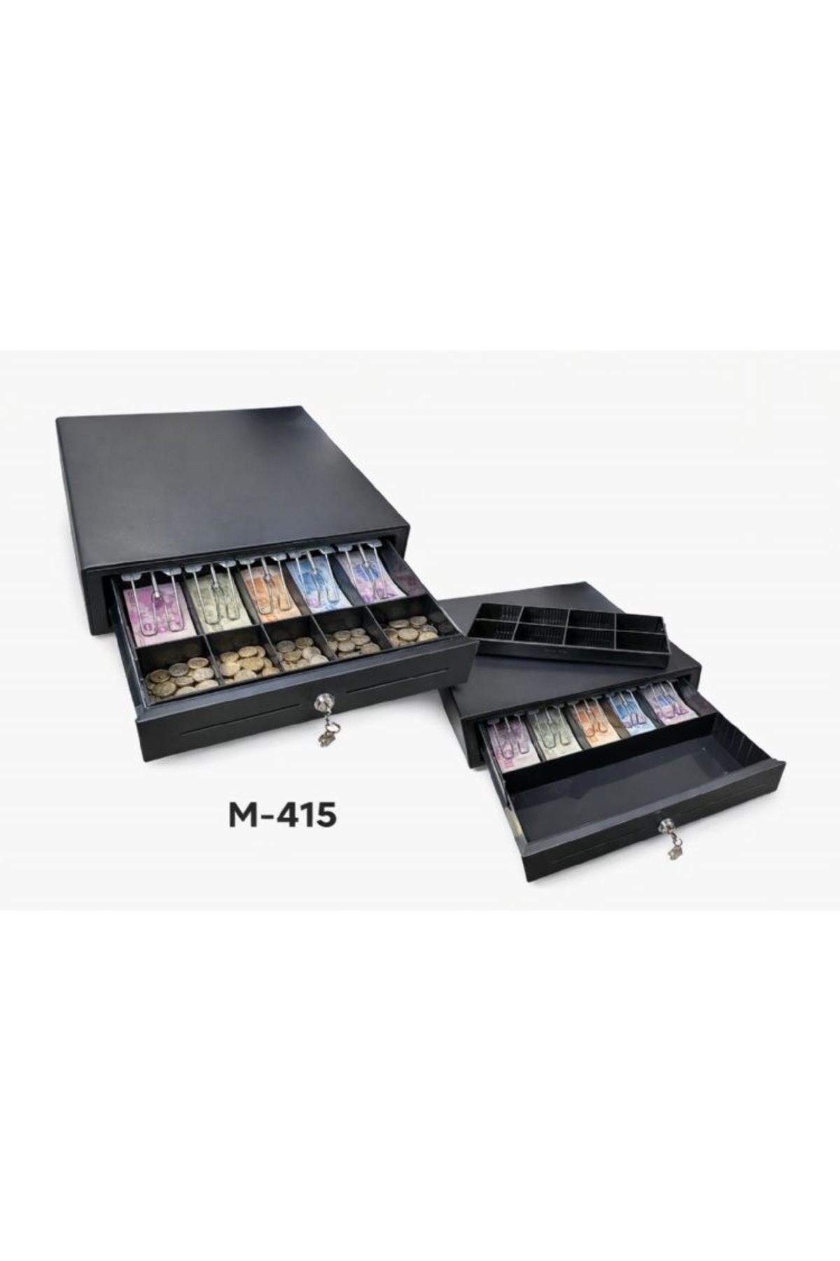 1415 SELECTION 5 未開封BOX 20個セット Genel Markalar Dbpos M-415 Metal Para Çekmecesi 5 Gözlü Plastik