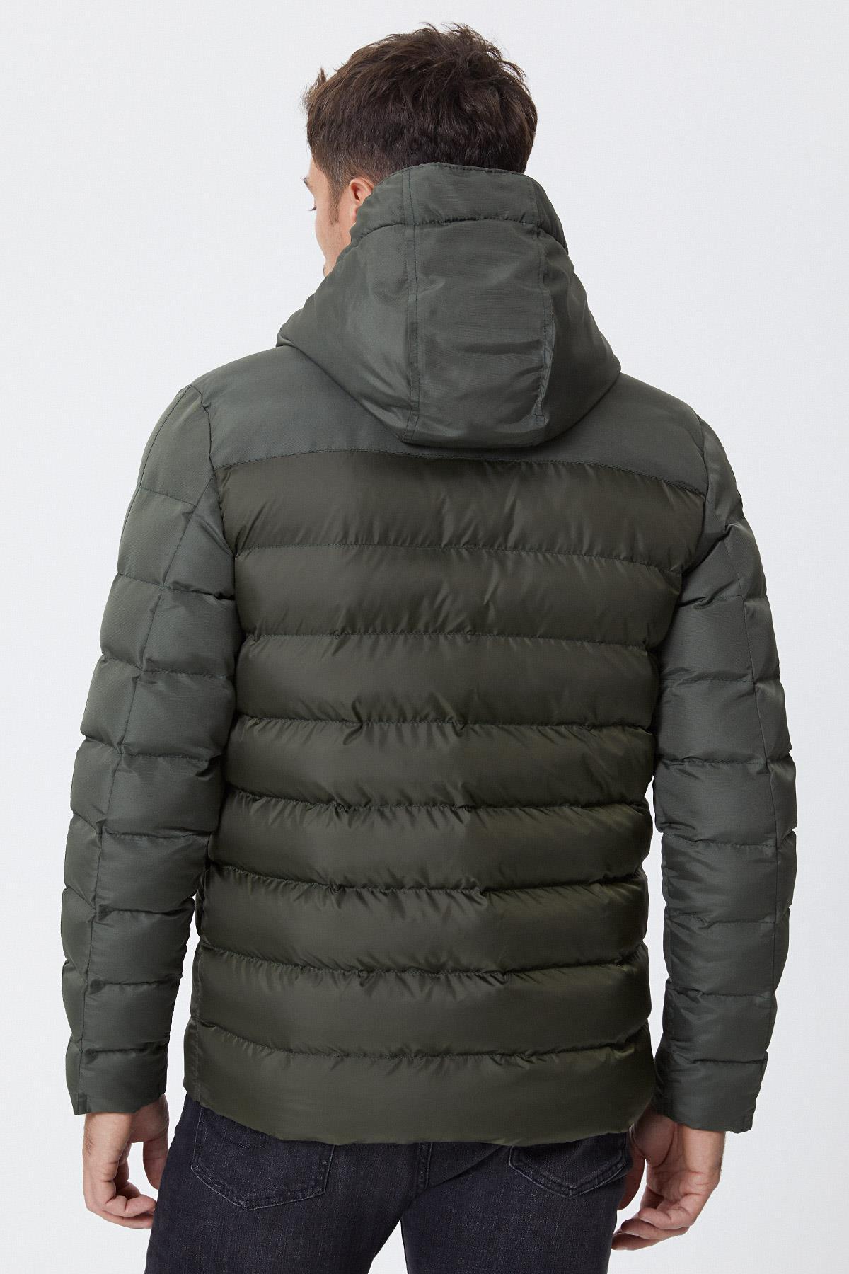 کاپشن مردانه یقه دانتل / یقه گیپور | لی کوپر Lee Cooper 5003070648 TR - تصویر 4