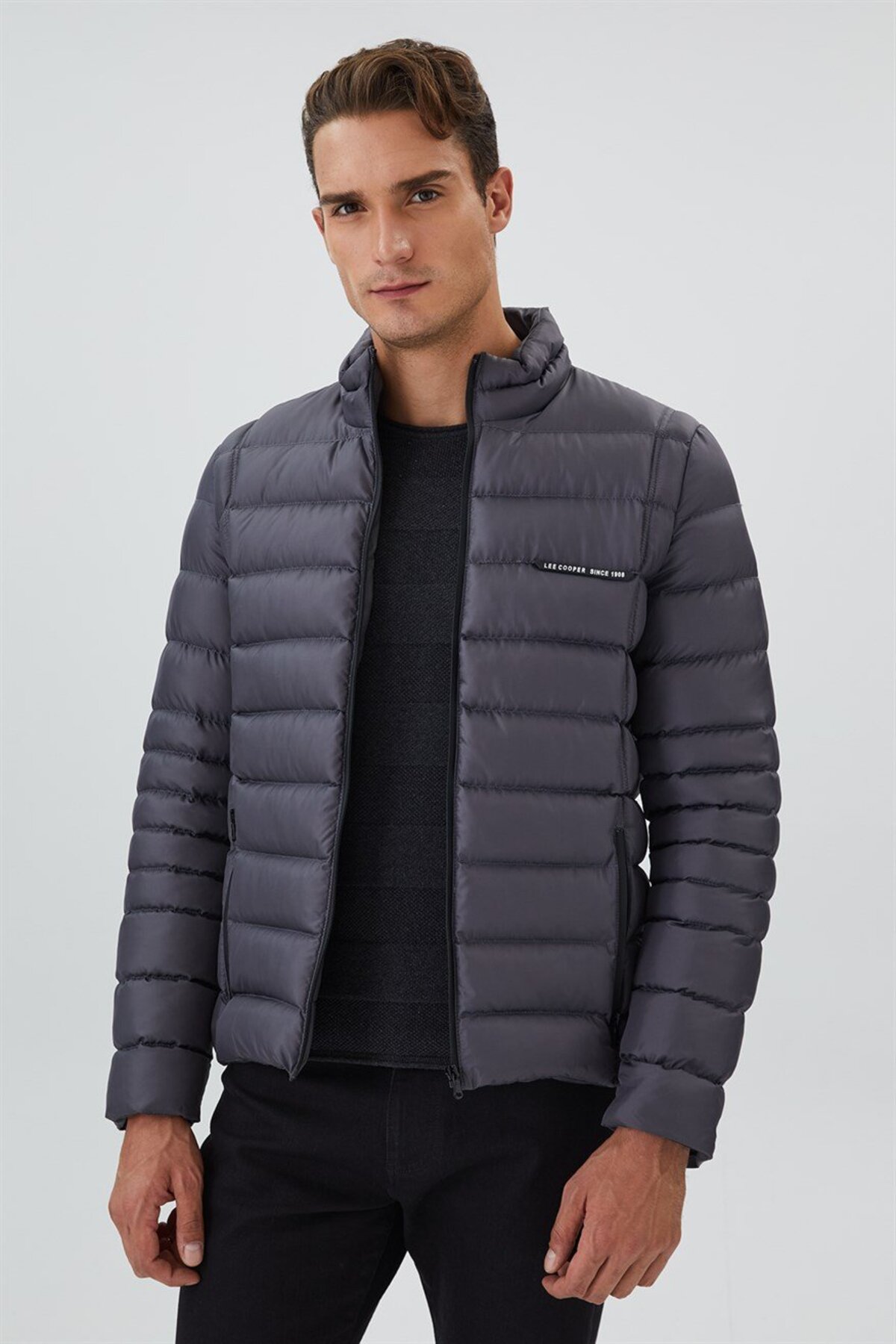 کاپشن مردانه یقه ایستاده | لی کوپر Lee Cooper 231 LCM 232010 TR - تصویر 2