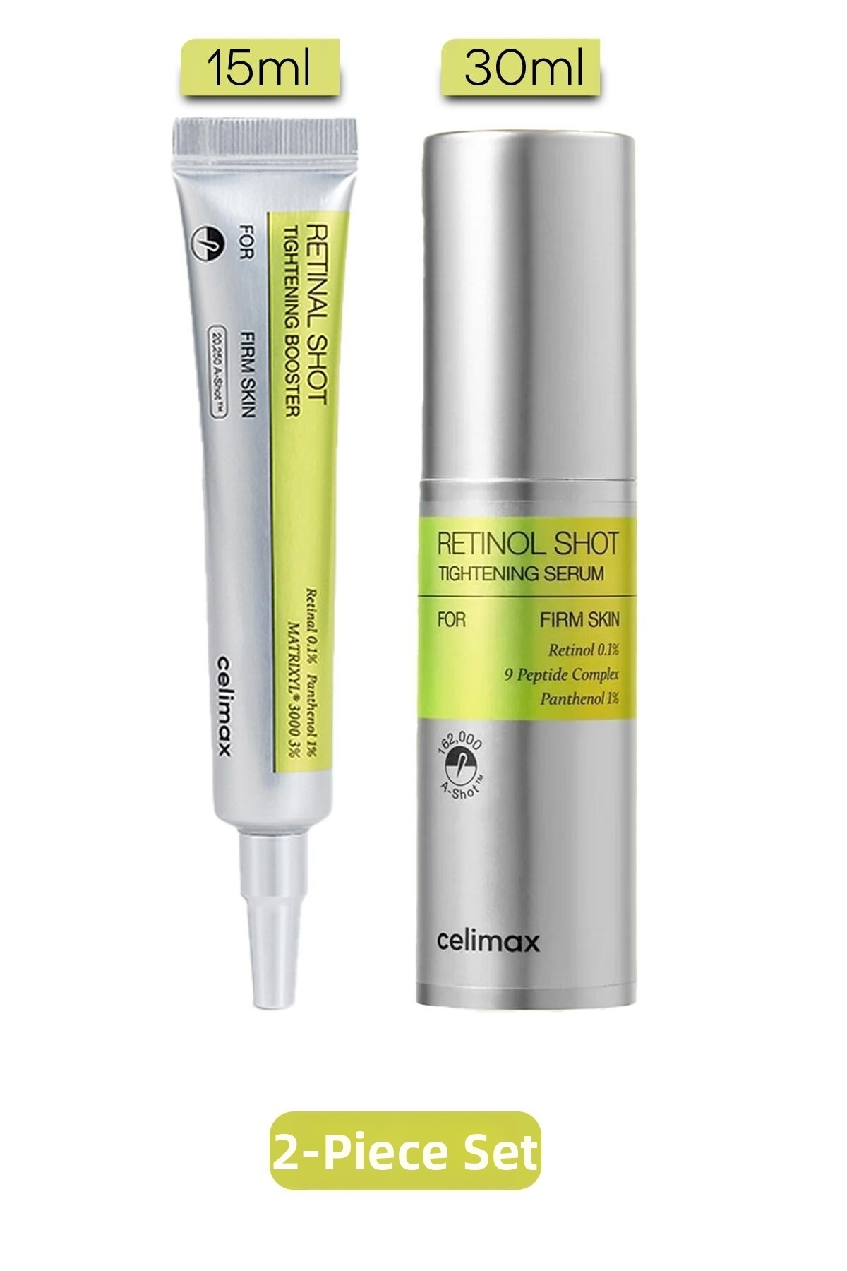 Celimax مجموعة معزز ومصل لشدّ شبكية العين | مضاد للشيخوخة، مقوٍّ للبشرة | ١٥ ...