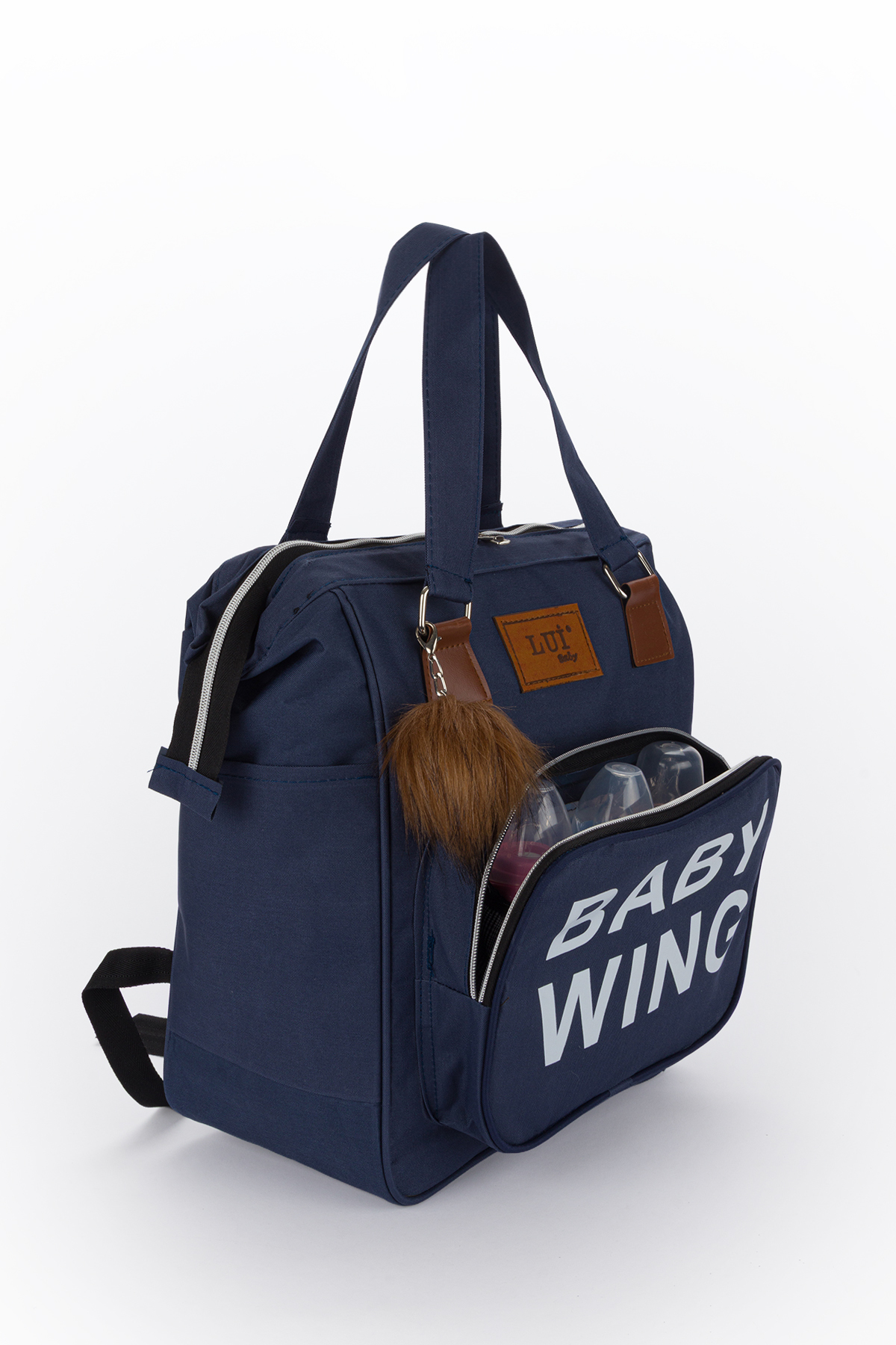 Lui Baby Anne Bebek Bakım Sırt Çantası Termal Biberonlu Bebek Arabası Askı Aparatlı fotoğrafı 2 (önizleme)