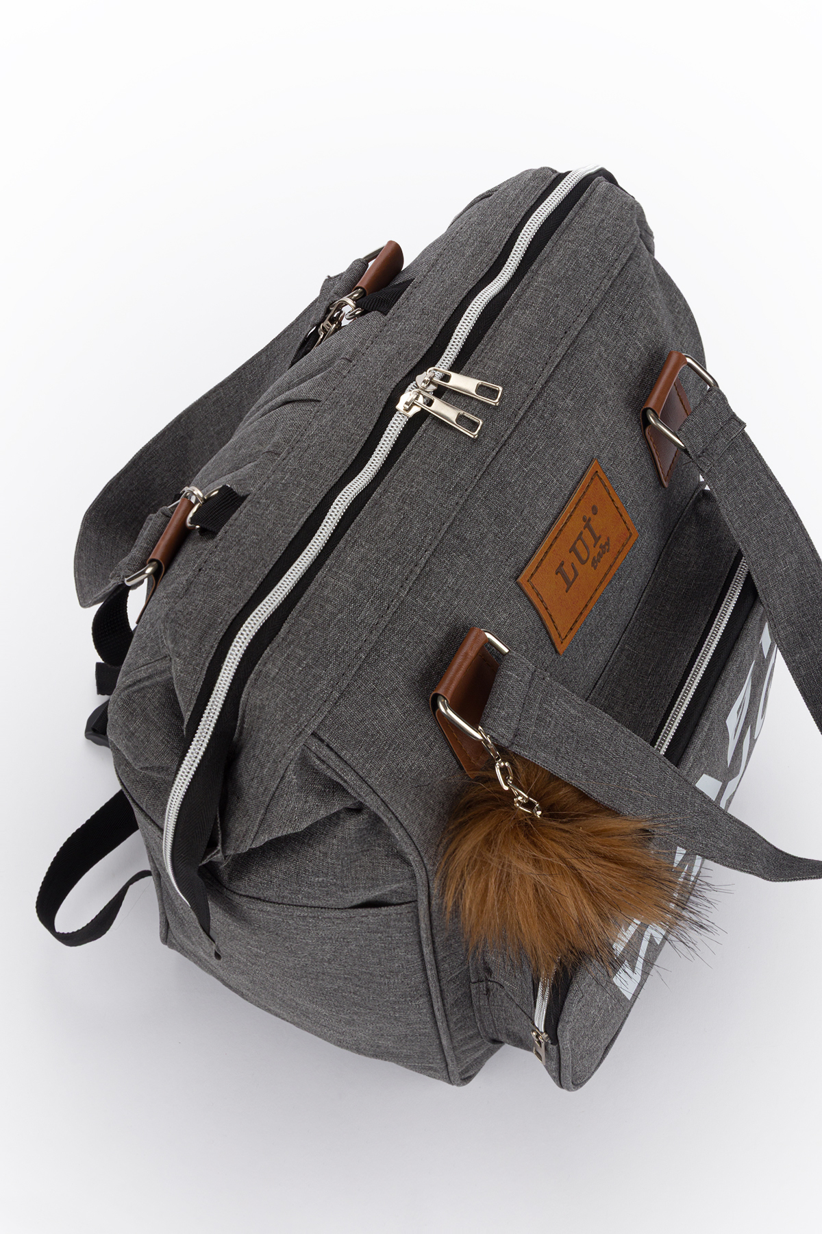 Mark Bells Baby Wing Anne Bebek Bakım Sırt Çantası Termal Biberon Bölmeli Bebek Arabası Askı Aparatlı fotoğrafı 7 (önizleme)