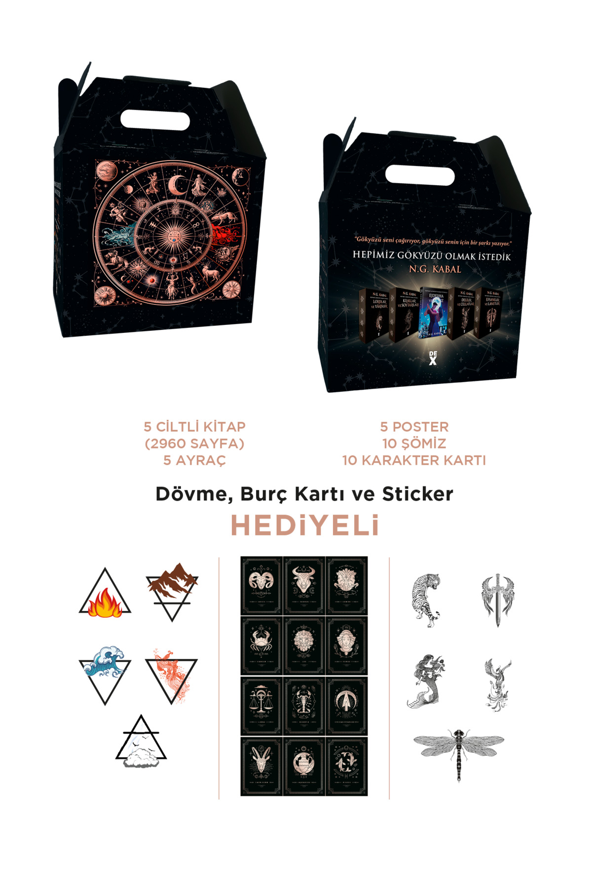 Dex Hepimiz Gökyüzü Olmak İstedik Kutulu Set - Fiyatı, Yorumları