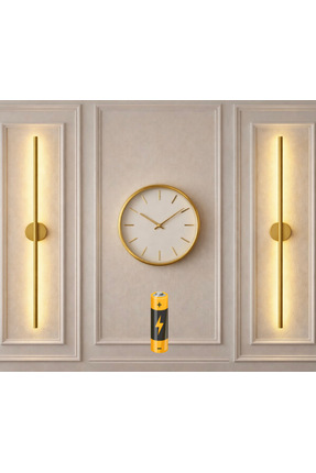 Fico Home Modern Pilli Aplik 70 Cm Dekoratif Ledli 1 Adet Aç Kapa Butonlu Kab...