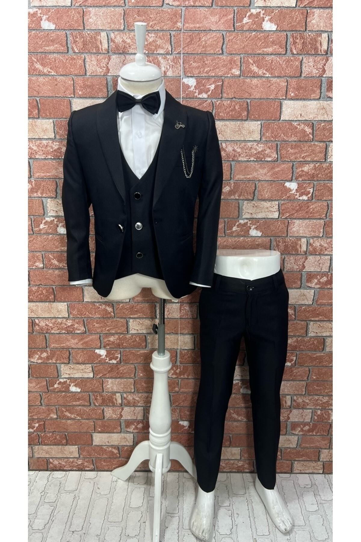 HAYTA Çocuk Takım Elbise Yelekli Gömlekli Set Milano Plus fotoğrafı 2 (önizleme)