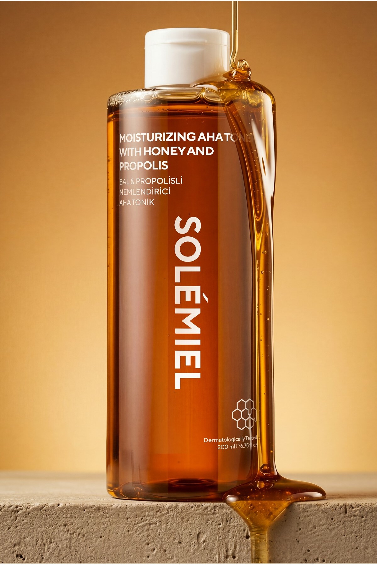Bal & Propolis Özlü AHA Cilt Bakım Toniği – Glikolik Asit İçeren 200 ML — 8684981440813 — تصویر 4 از 8