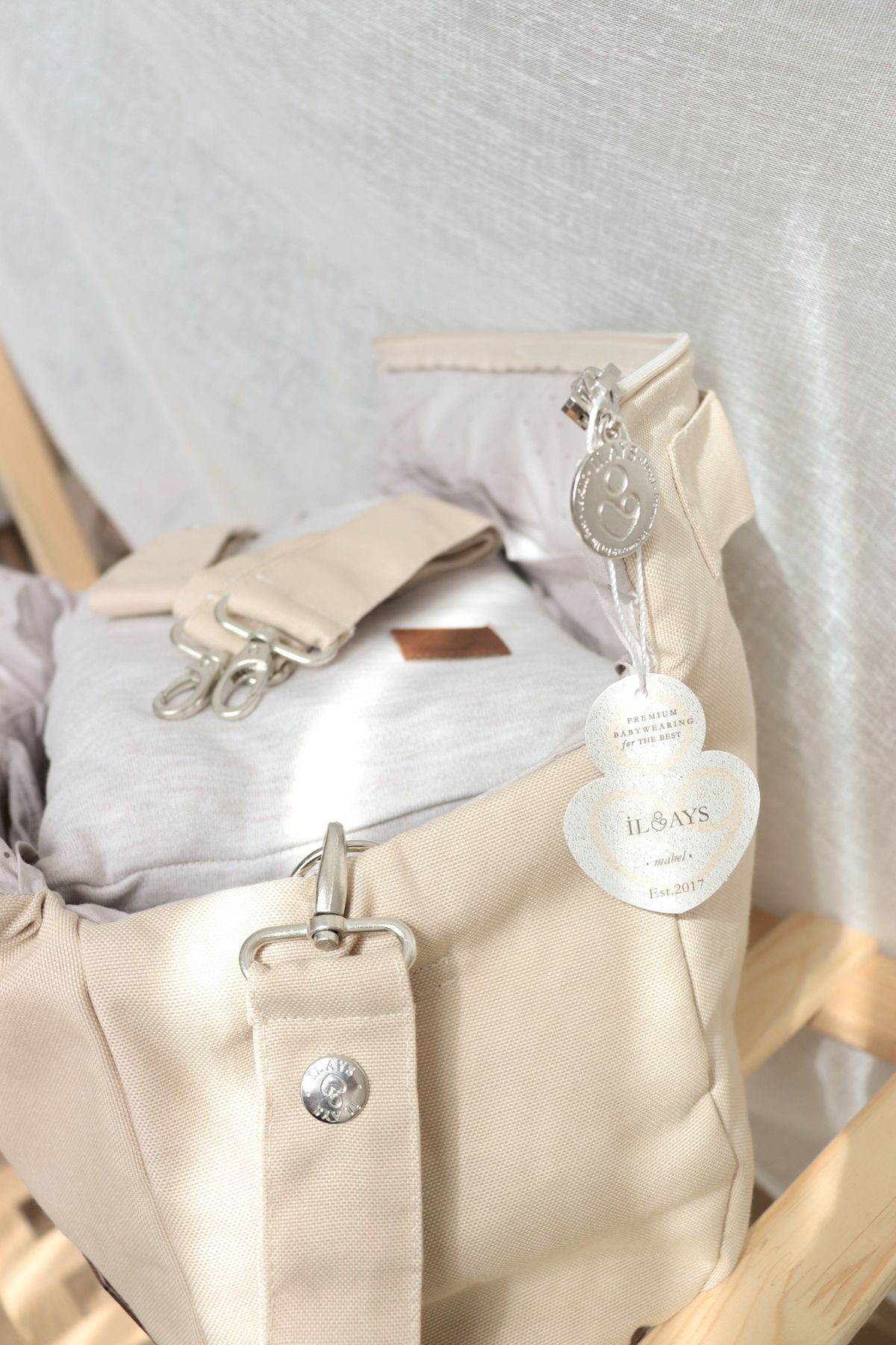 ilays beauty Çok Amaçlı Organizer Çanta -krem Rengi- fotoğrafı 6 (önizleme)