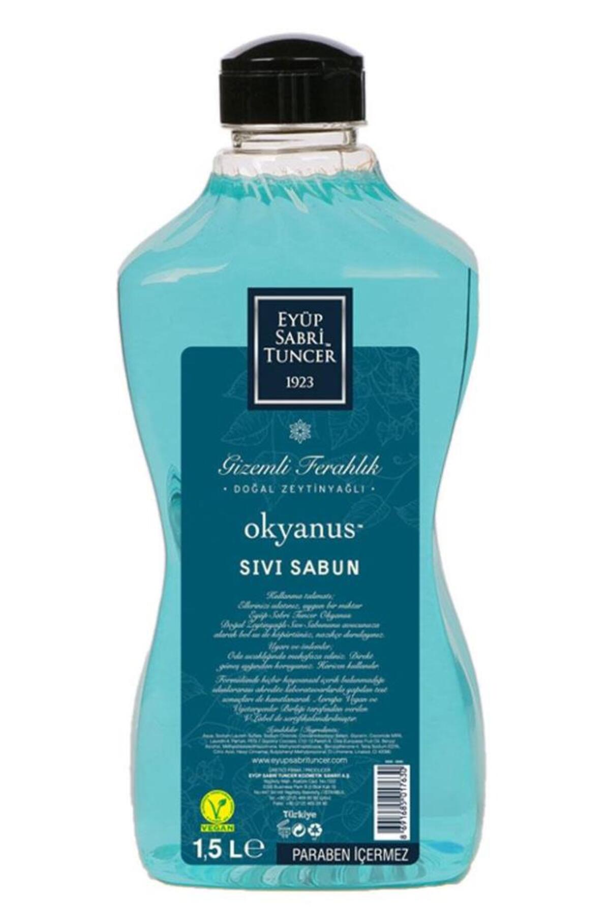Eyüp Sabri Tuncer Okyanus Doğal Zeytinyağlı Sıvı Sabun 1,5 lt Yorumları