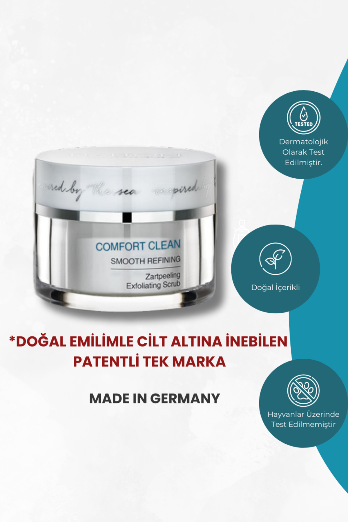 Tüm Ciltler Için Canlandırıcı Ve Pürüzsüzleştirici Silis Granüllü Comfort Clean Arındırıcı Peeling — L5550350 — تصویر 5 از 6