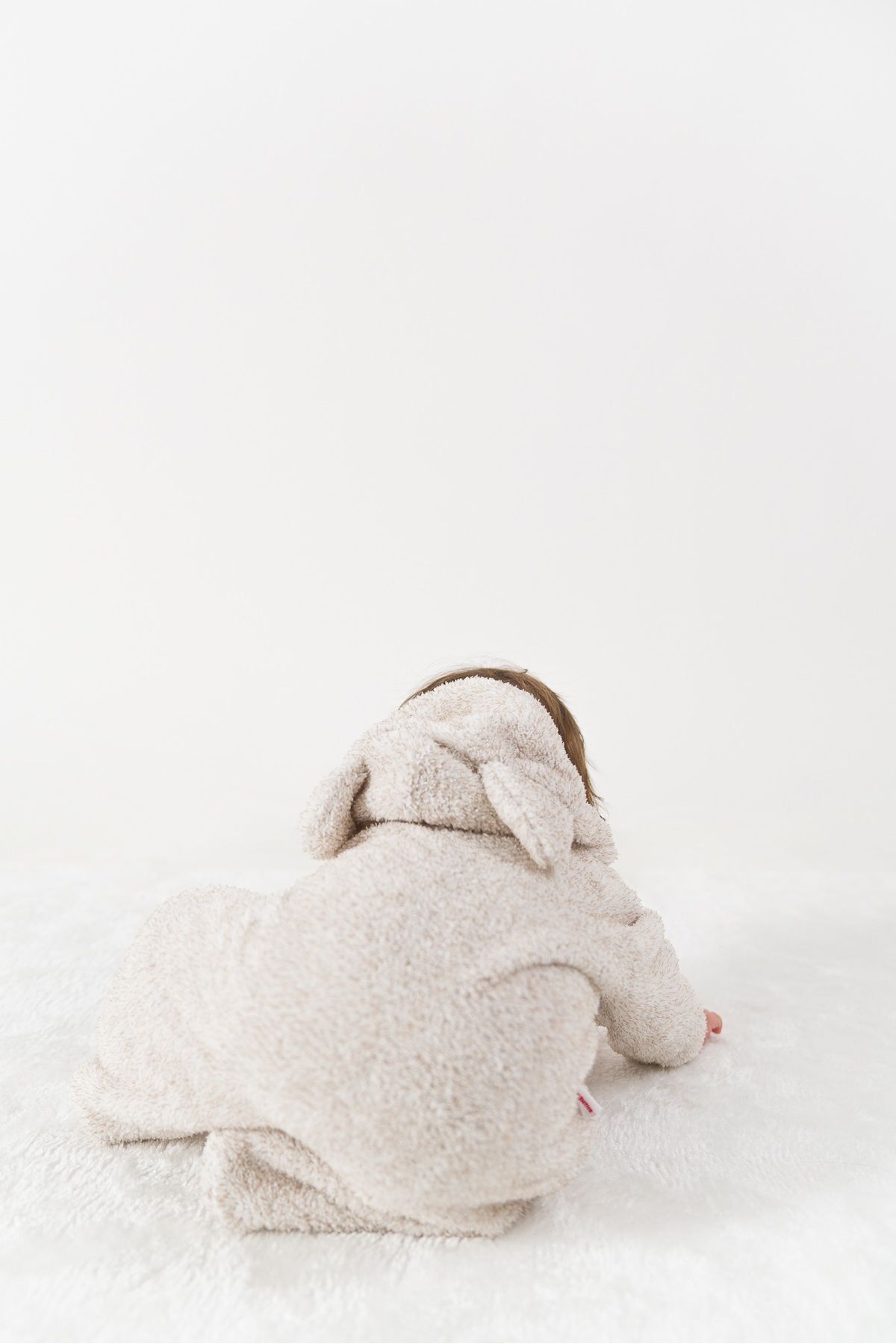 Baby Animals Welsoft Peluş Fermuarlı Kışlık Unisex Kız Erkek Bebek Uyku Tulumu Bebek Tulumu Çocuk Tulumu Kostümü fotoğrafı 5 (önizleme)