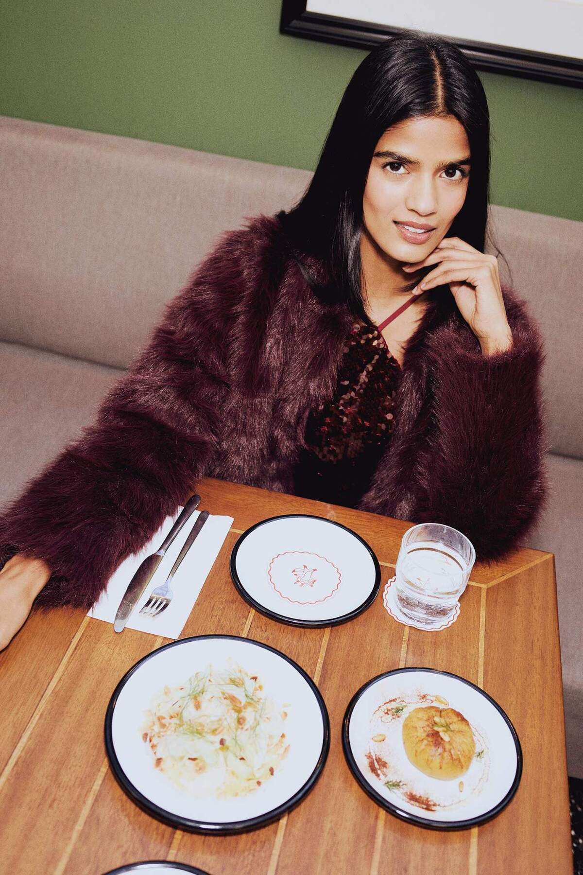 Defacto  Regular Fit Kısa Suni Kürk F2147AX25WN - Görsel 3