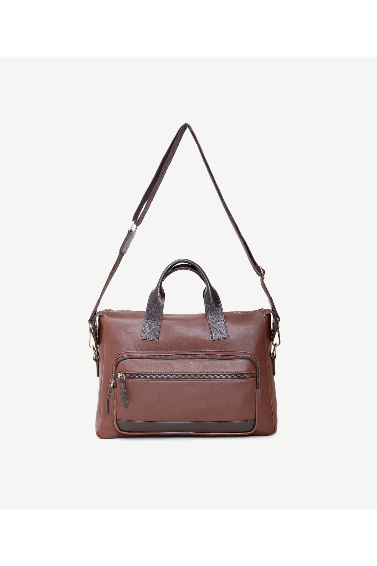 یارگیجی کیف لپ تاپ با جزئیات چرمی