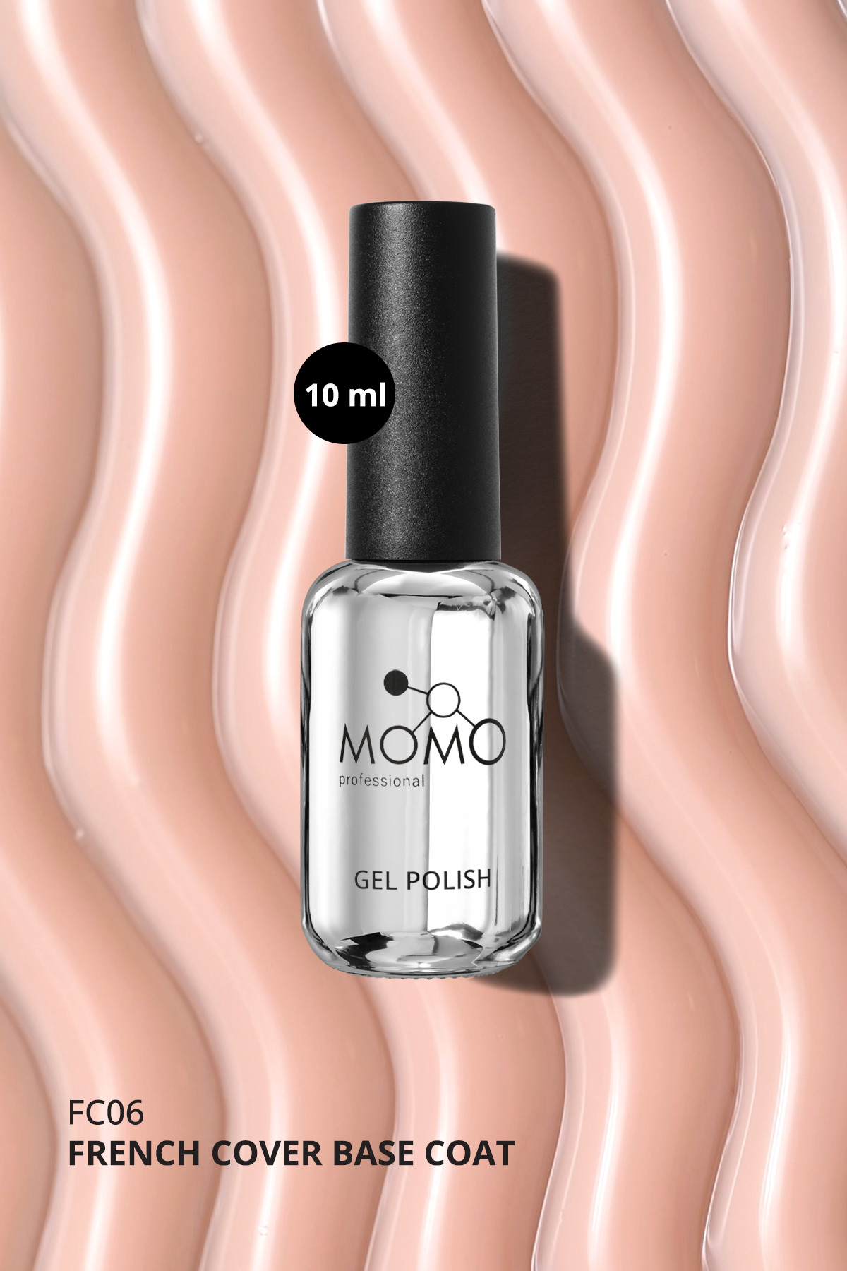 French Cover Rubber Base Coat Fc06, Açık Bej, 10 ml, TPO- FREE — سرمه‌ای 8860101A11S09FC01 — تصویر 5 از 8