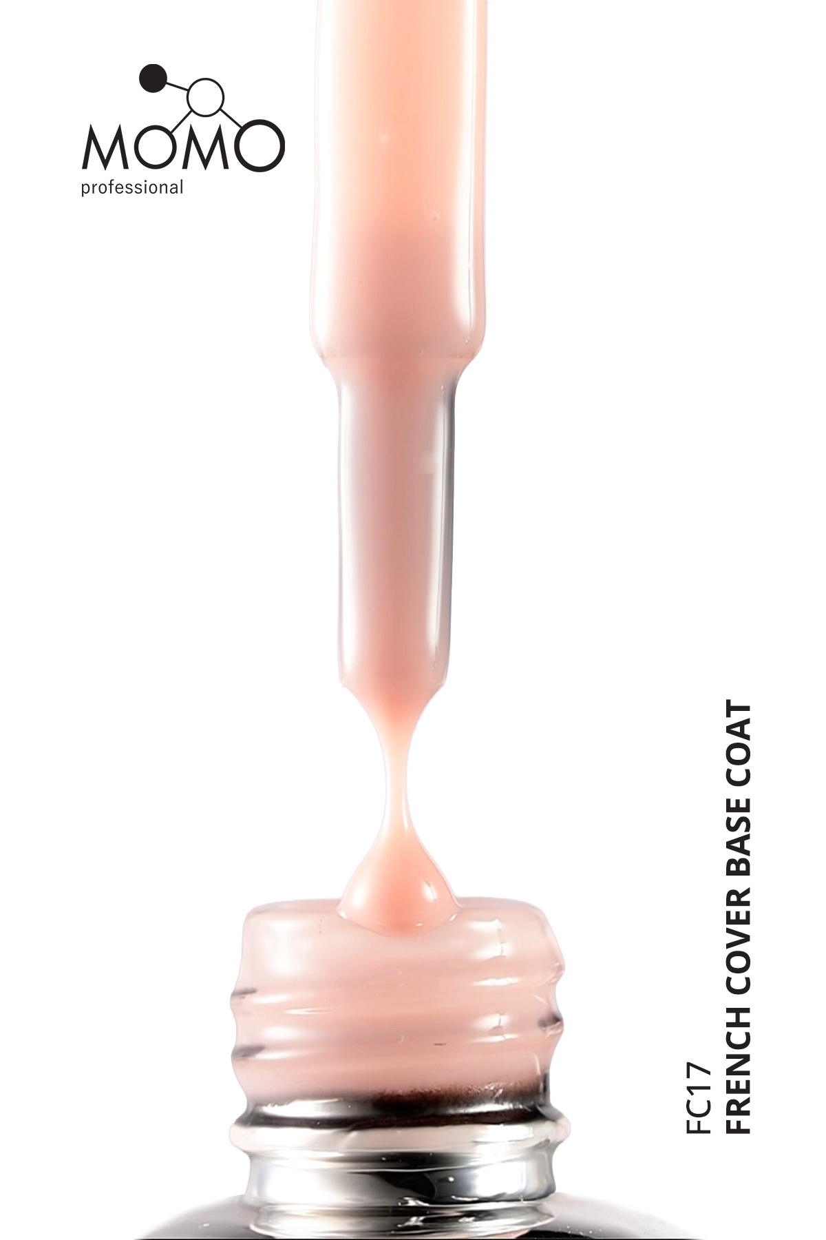 French Cover Rubber Base Coat Fc17, Sütlü Naturel, 10 ml, TPO- FREE — بژ 8860101A11S09FC01 — تصویر 5 از 9